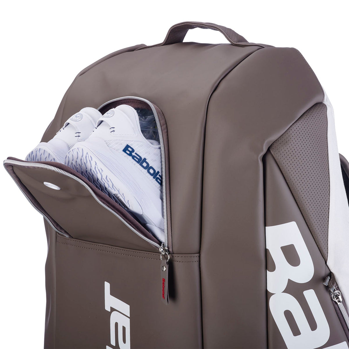 Babolat RH9 Pure Wimbledon 2026 Racket Bag, White, detail view