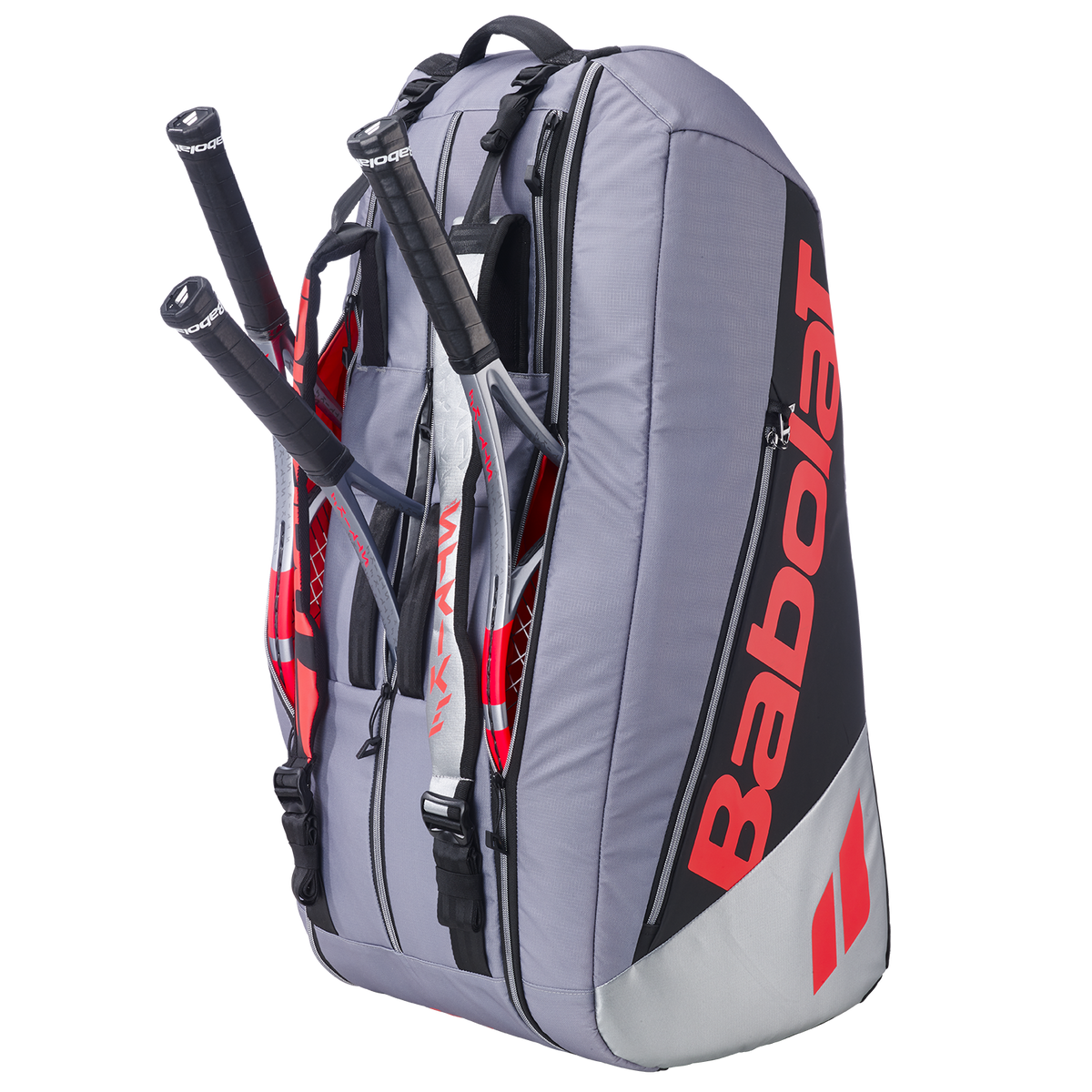 Babolat RH9 Pure Strike Tennis Bag 80L, Carbon Grey, side view