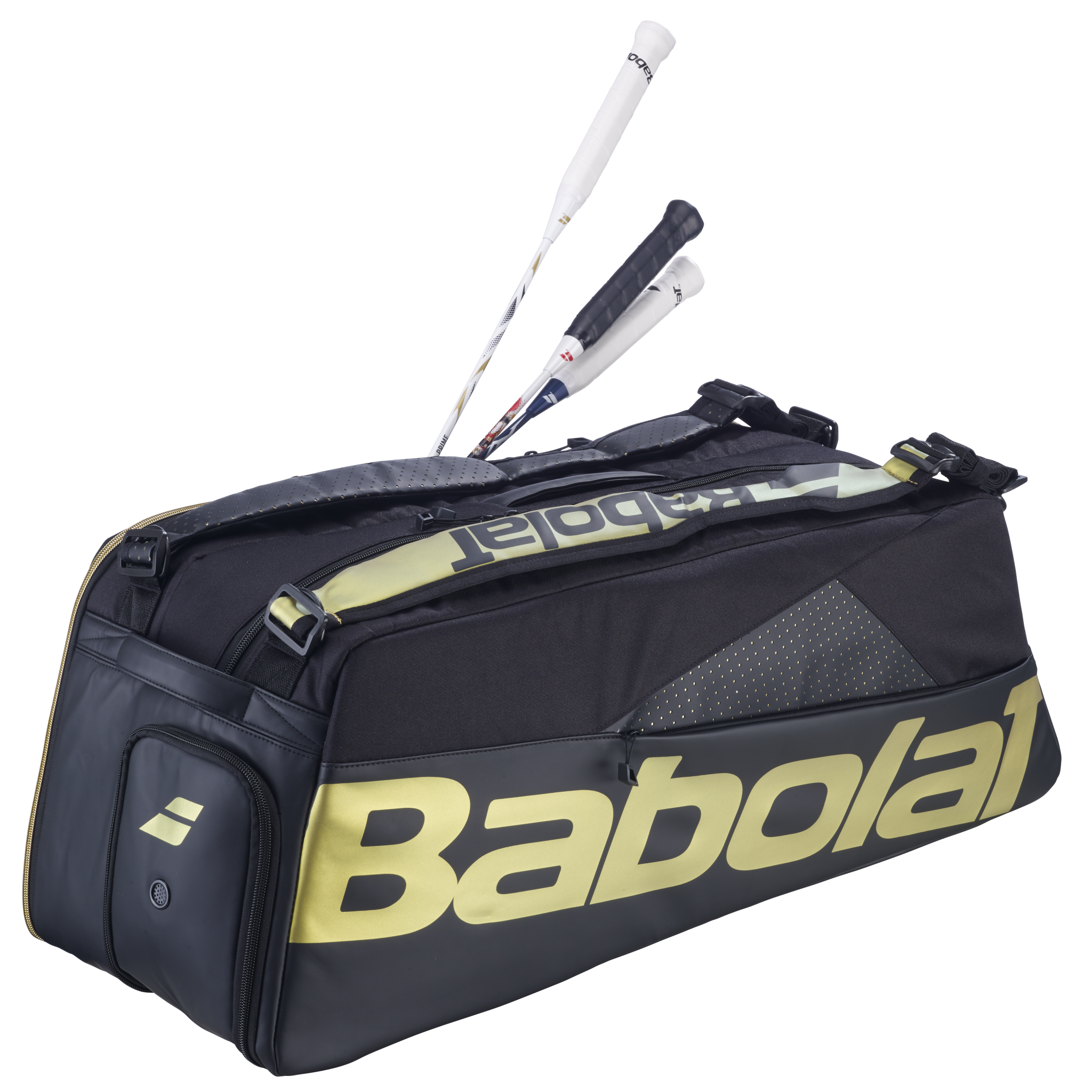 Babolat Cross Pro Racket Bag - Black/Gold Luggage Babolat