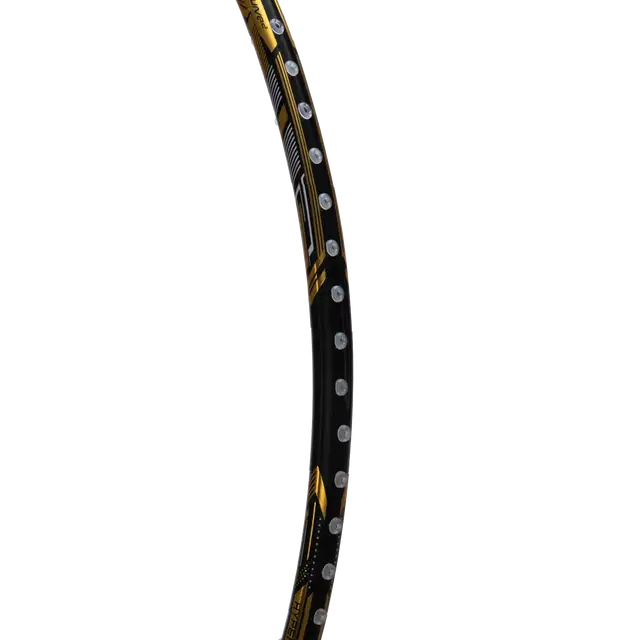 Hundred Nuclear 78 5U Badminton Racket - Black/Gold Badminton Rackets Hundred