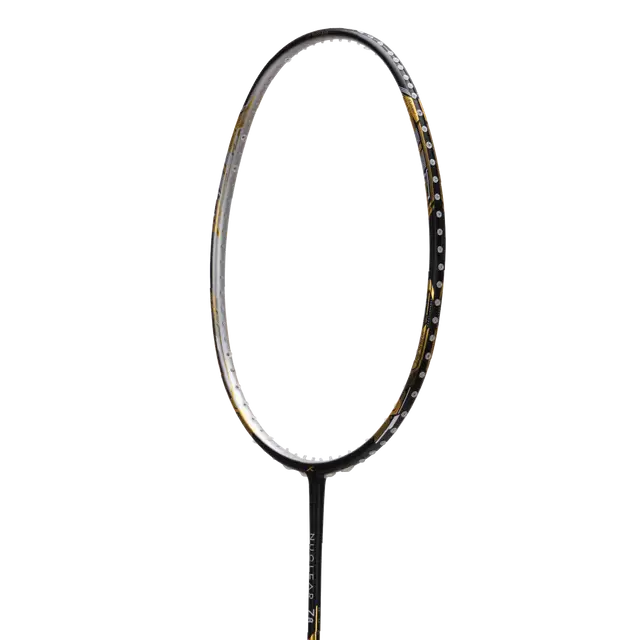 Hundred Nuclear 78 5U Badminton Racket - Black/Gold Badminton Rackets Hundred