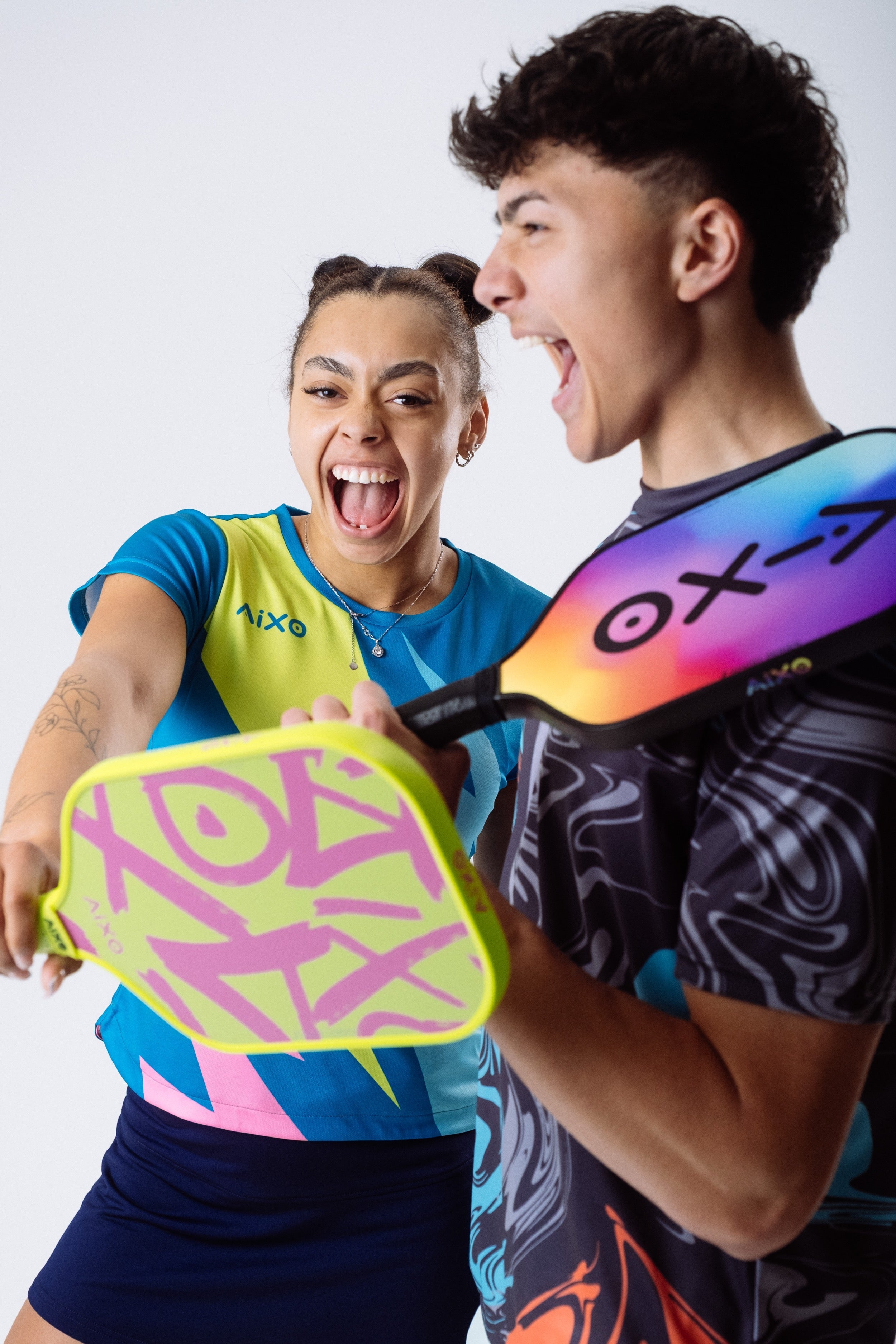 Aixo CP03 Ghost Series Prism Break T700 Carbon Pickleball Padel