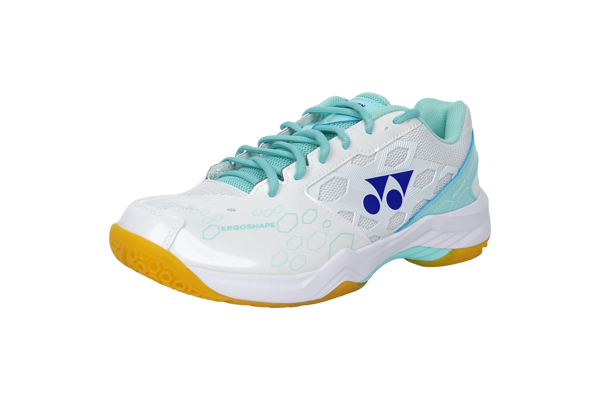 Yonex SHB101EX Power Cushion 101 Badminton Shoe Unisex - White/Mint Badminton Shoes Yonex