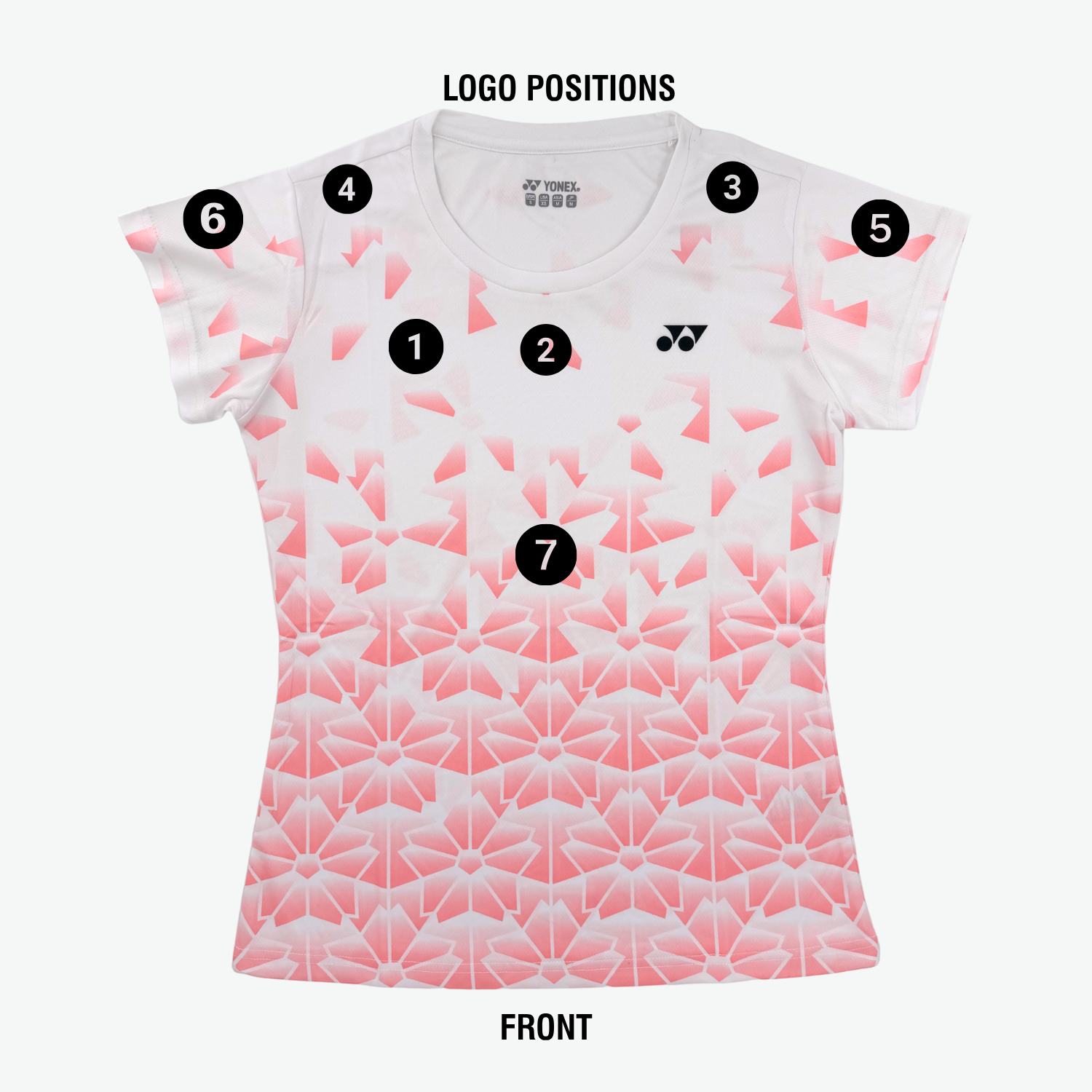 Yonex YTL 13 Sakura Womens T-Shirt Clothing Yonex