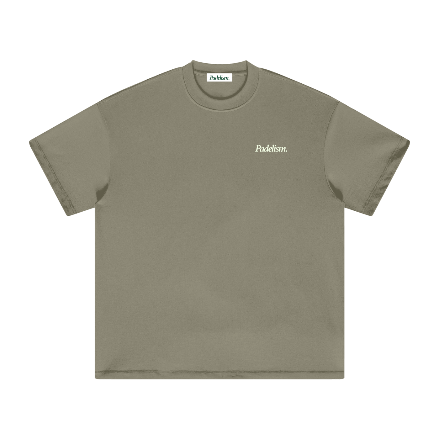 LNPC - Heavyweight T-Shirt Gray Green Padelism