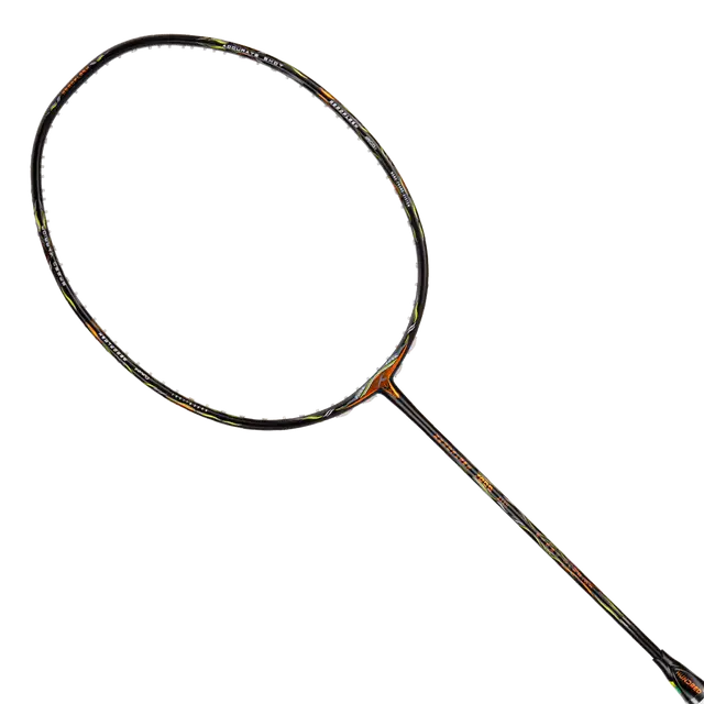 Hundred Aeroflash 7000 Zoom 5U Badminton Racket - Black/Copper