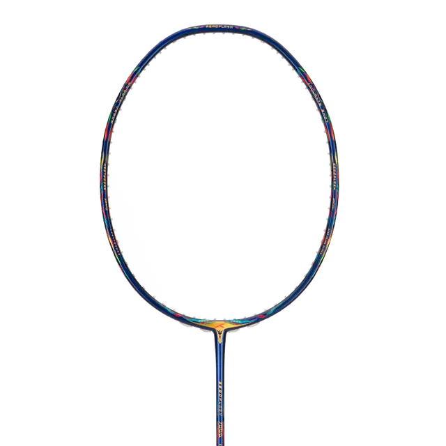 Hundred Aeroflash 7000 Zoom 5U Badminton Racket - Navy/White/Gold