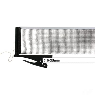 Donic-Schildkröt Team Clip-On Table Tennis Net, Black/Green, back view