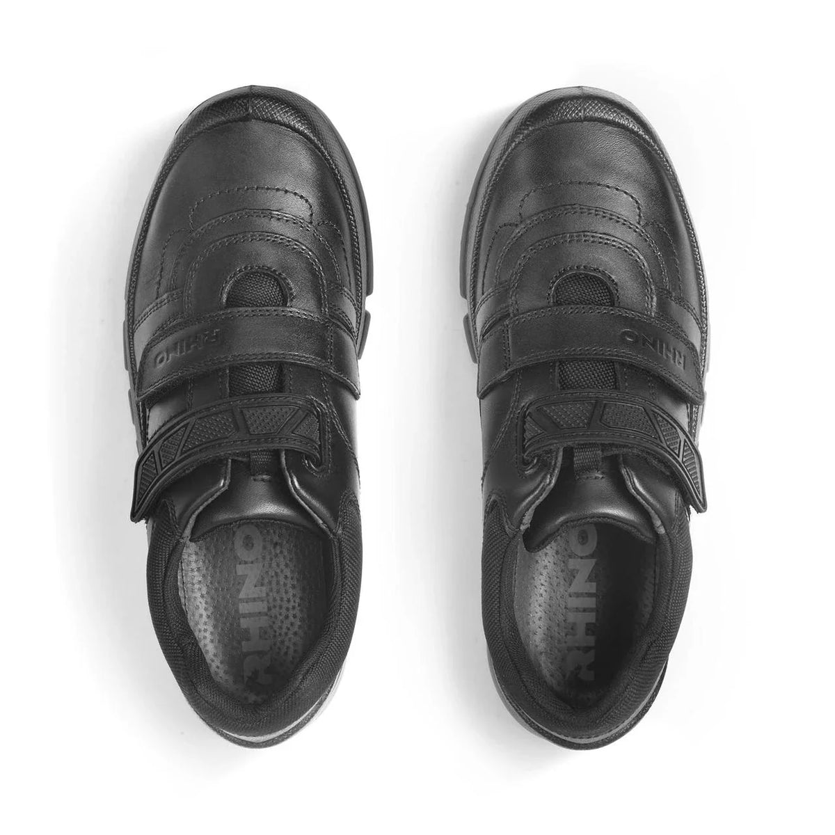 Rhino Warrior 8237 Senior Leather School Shoes - Black School Shoes Start-Rite