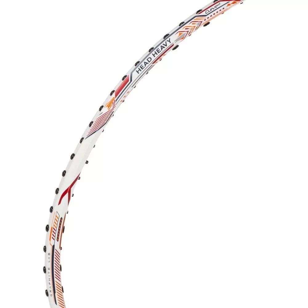 Hundred Viper 9000-5U Badminton Racket - White/Red Badminton Rackets Hundred
