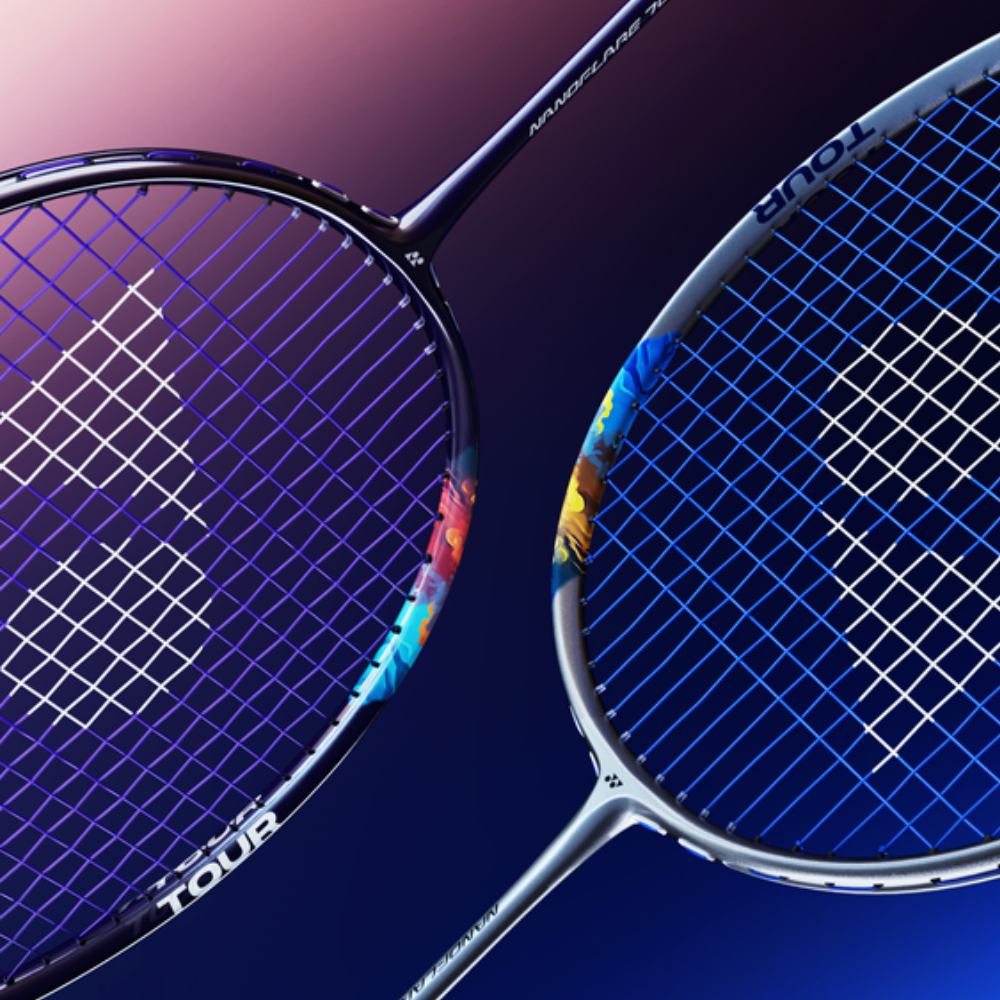 Yonex Nanoflare 700 Tour Badminton Racket Free Restring & Autograph - Purple Badminton Rackets Yonex