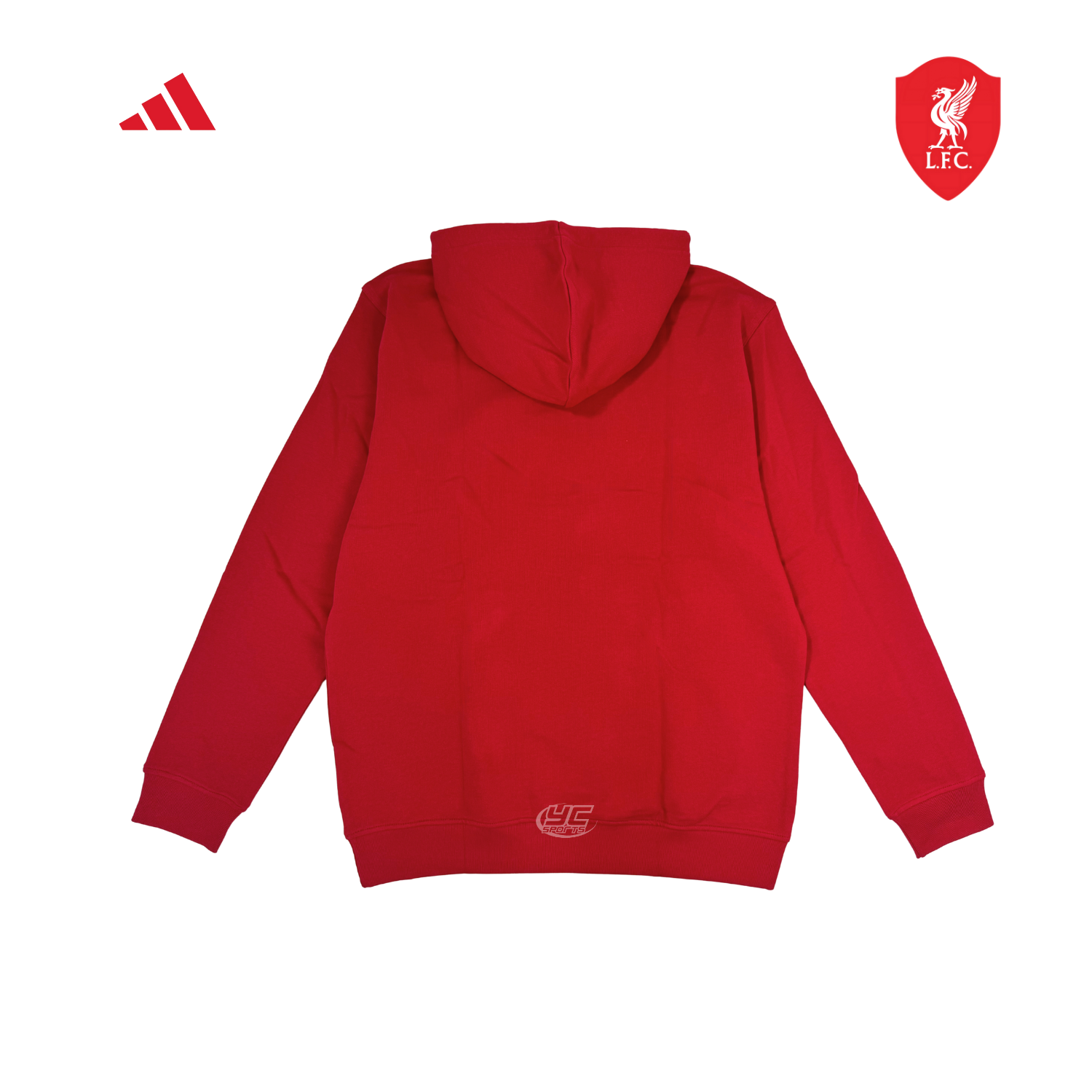 Adidas Liverpool F.C. 25/26 US Hoodie Men - Red Clothing Adidas