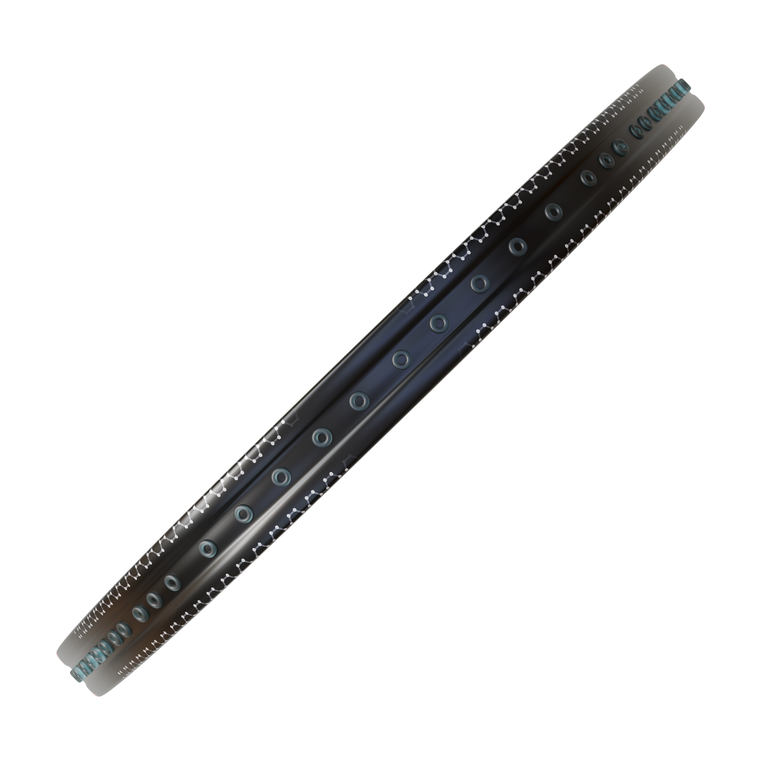 Hundred Flareon 700 Badminton Racket - Black/Orange Badminton Rackets Hundred