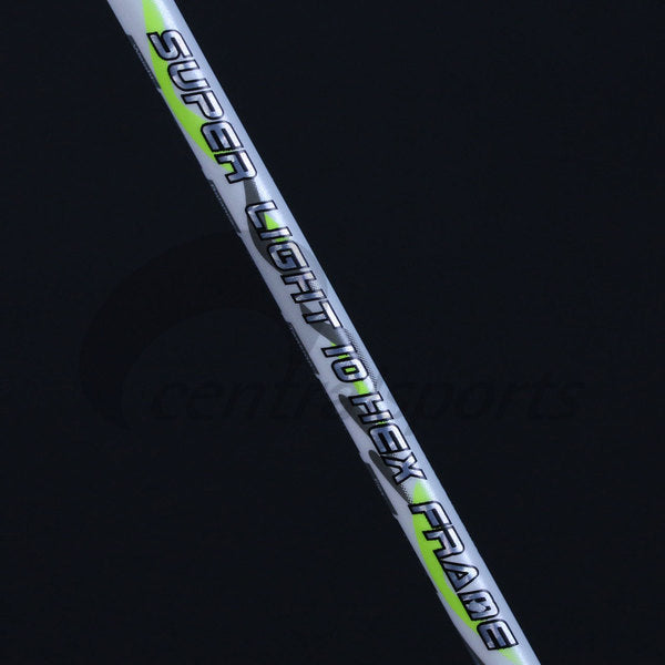 Ashaway Superlight 10 Hex Badminton Racket (Strung) - Yellow Badminton Rackets Ashaway