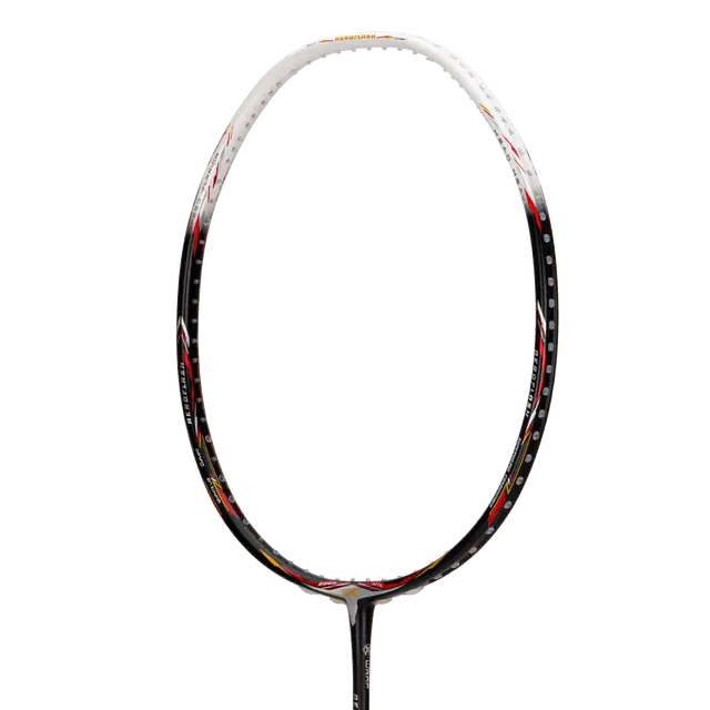 Hundred Aeroflash 8000 Attack 4U Badminton Racket - Black/White/Silver Badminton Rackets Hundred