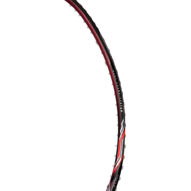 Hundred Primearmour 900 Attack 4U Badminton Racket - Dark Red/Grey Badminton Rackets Hundred