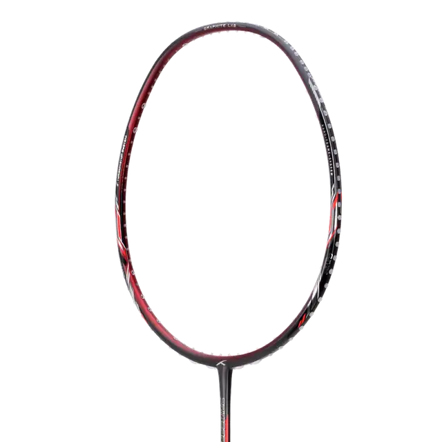 Hundred Primearmour 900 Attack 4U Badminton Racket - Dark Red/Grey Badminton Rackets Hundred