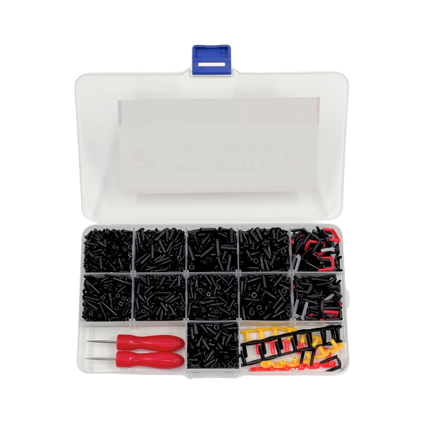Badminton Grommets Replacement Kit with Tools BLACK One Size Central Sports UK