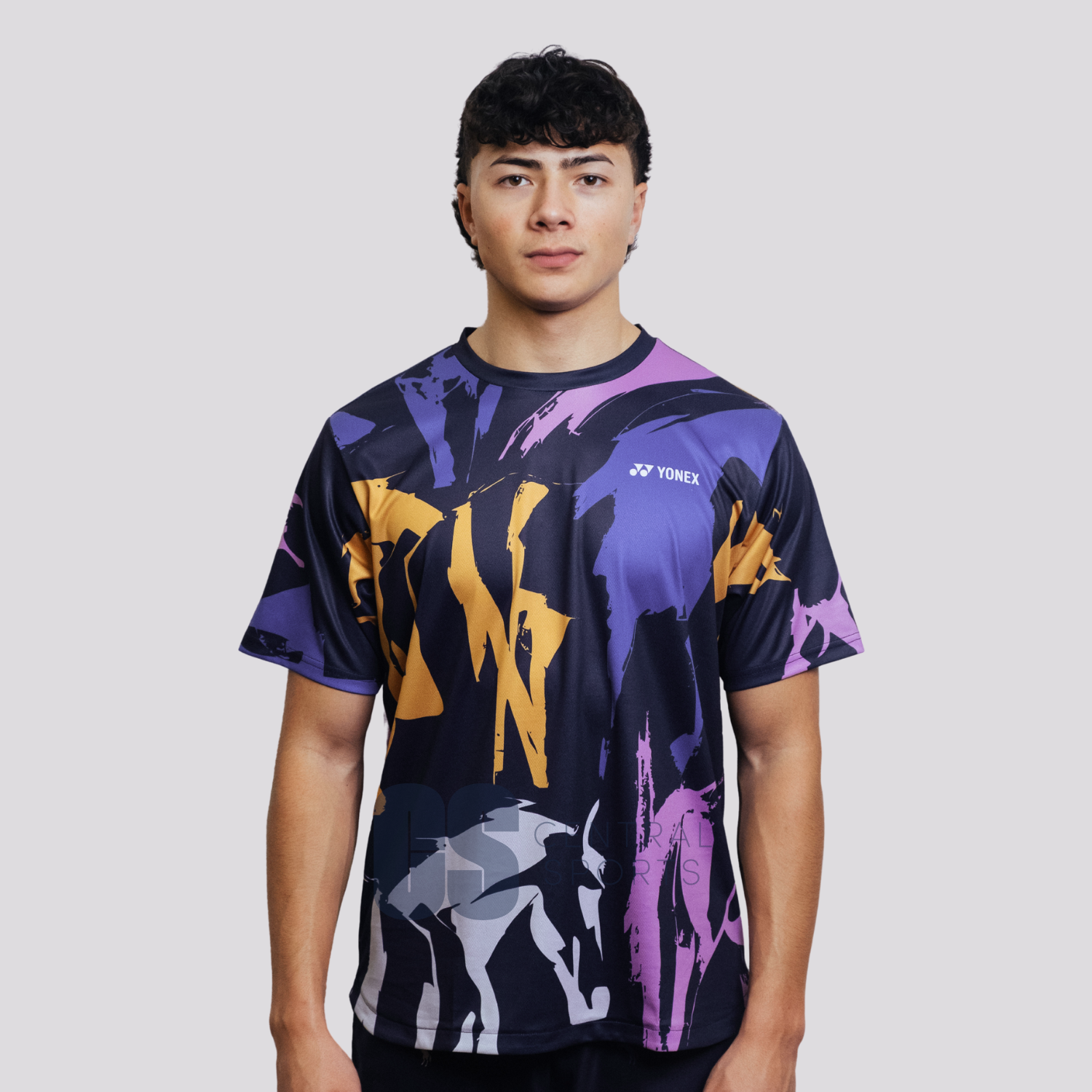 Yonex Storm Runner Celestial Momentum – Men’s Performance Shirt (Celestial Purple) Yonex CNY2026 TT D Men Celestial Purple Clothing Yonex