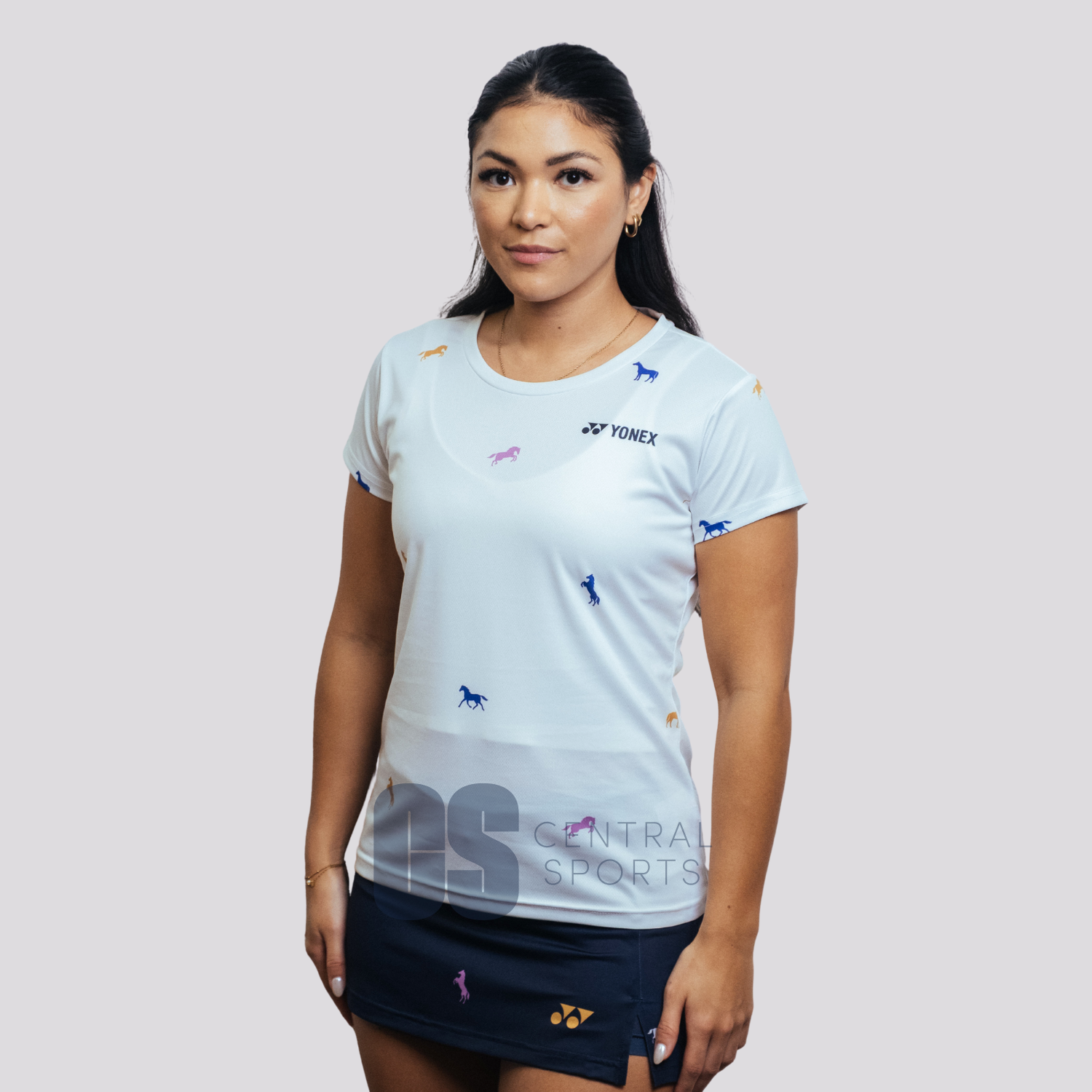 Yonex Galloping Elegance – Women’s Performance Skort (Ink Blue) Yonex CNY2026 Game Skort A Women Clothing Yonex