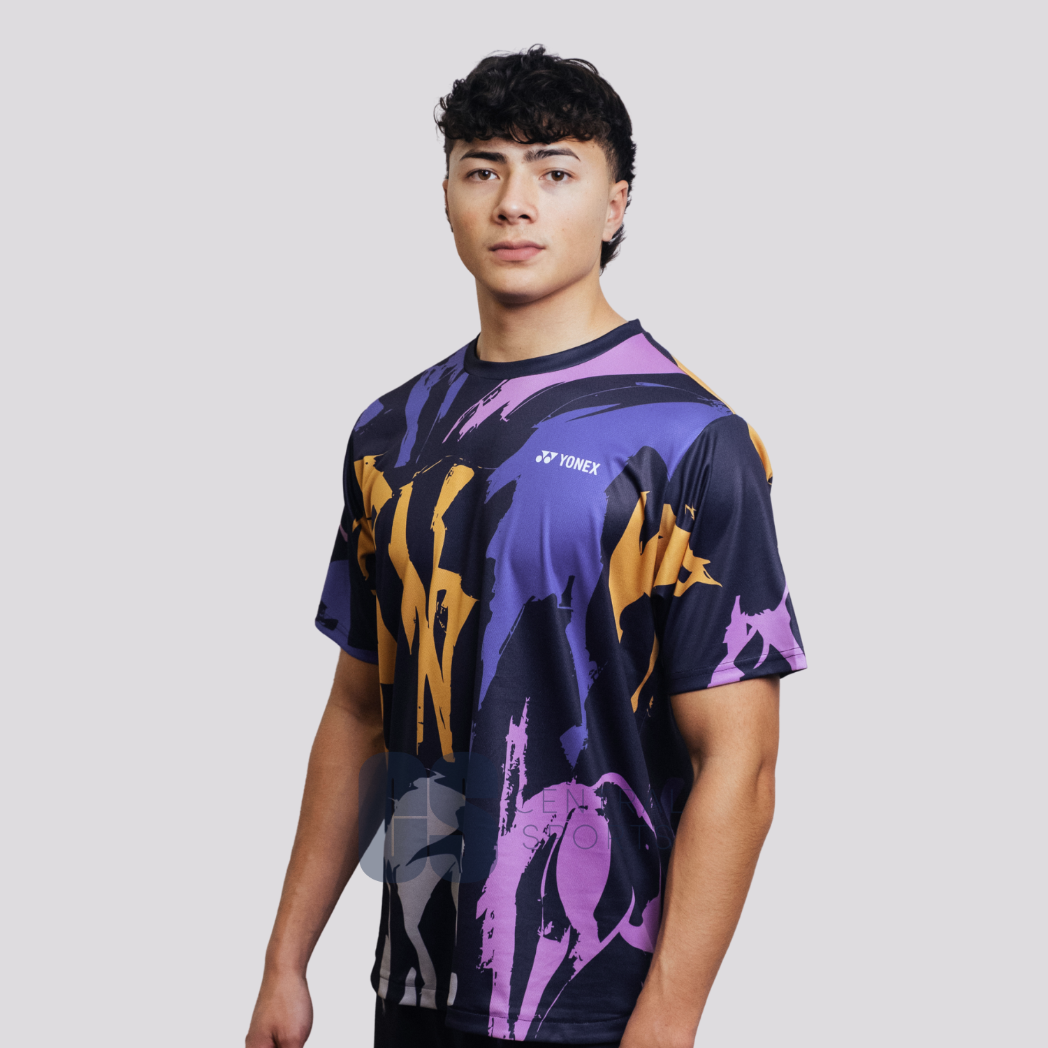 Yonex Storm Runner Celestial Momentum – Men’s Performance Shirt (Celestial Purple) Yonex CNY2026 TT D Men Clothing Yonex