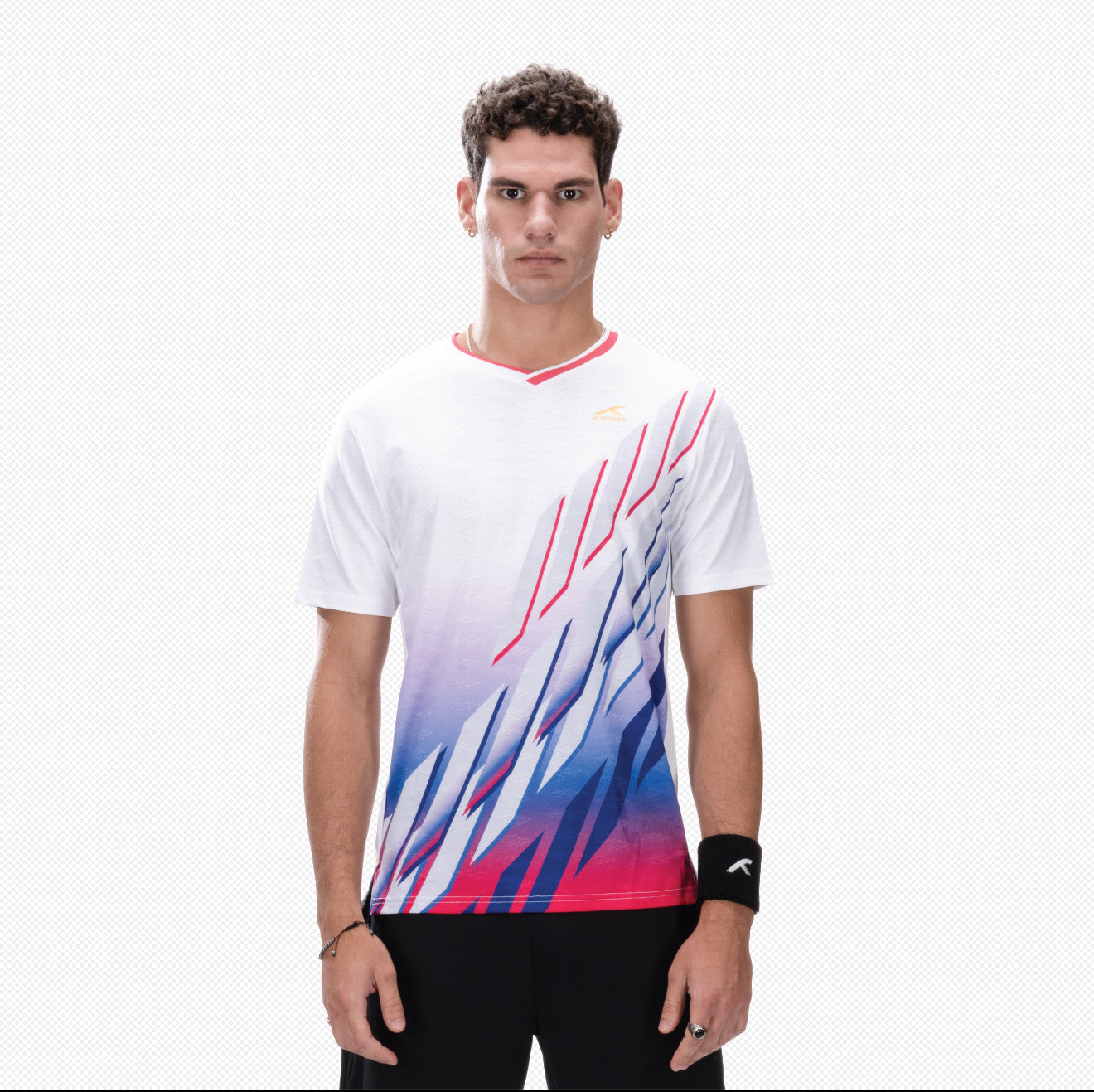 Hundred RN T-Shirt Men HBTS-5M014-2 White Clothing Hundred