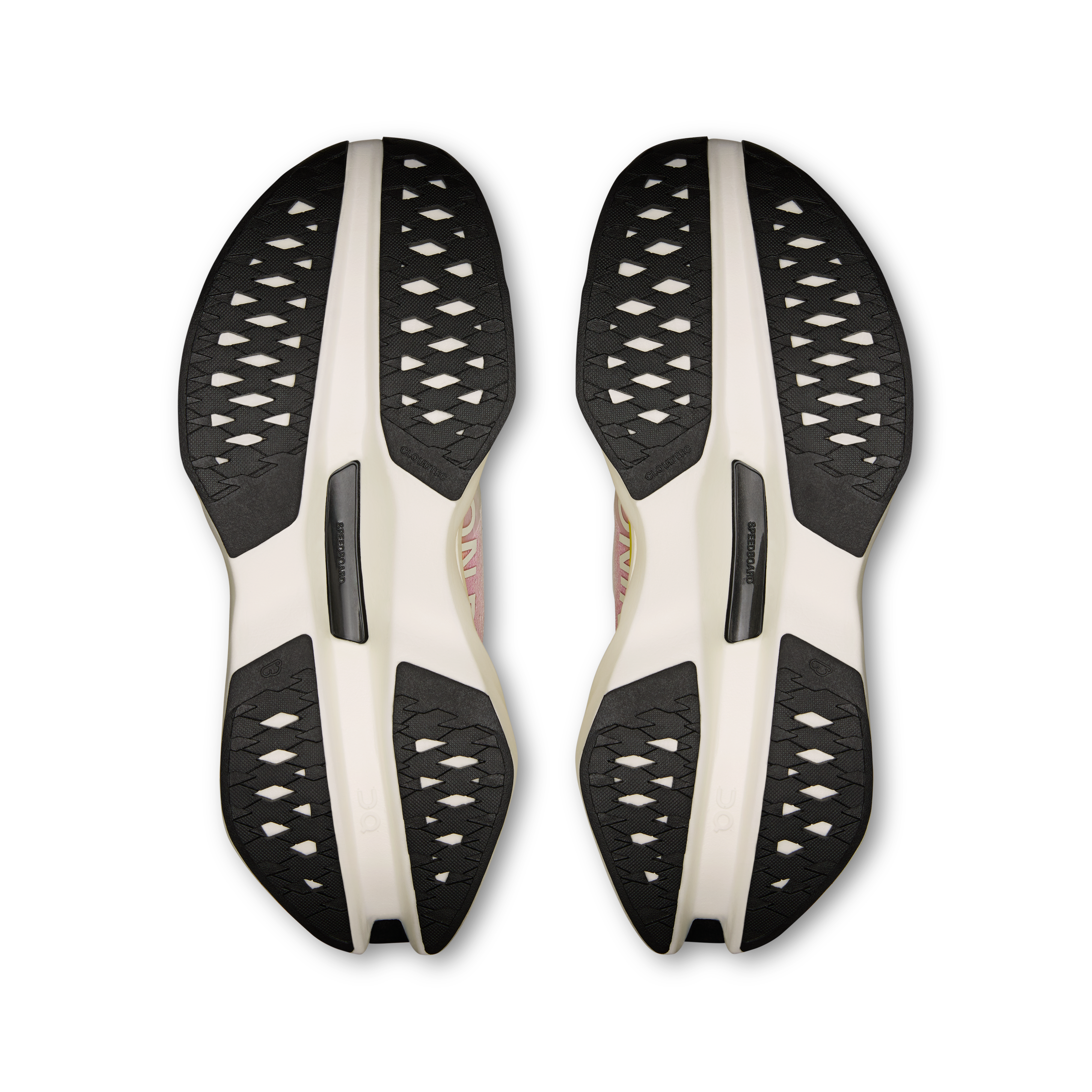 On Running Cloudboom Max Running Shoe Women - White/Yellow Running Shoes On Running