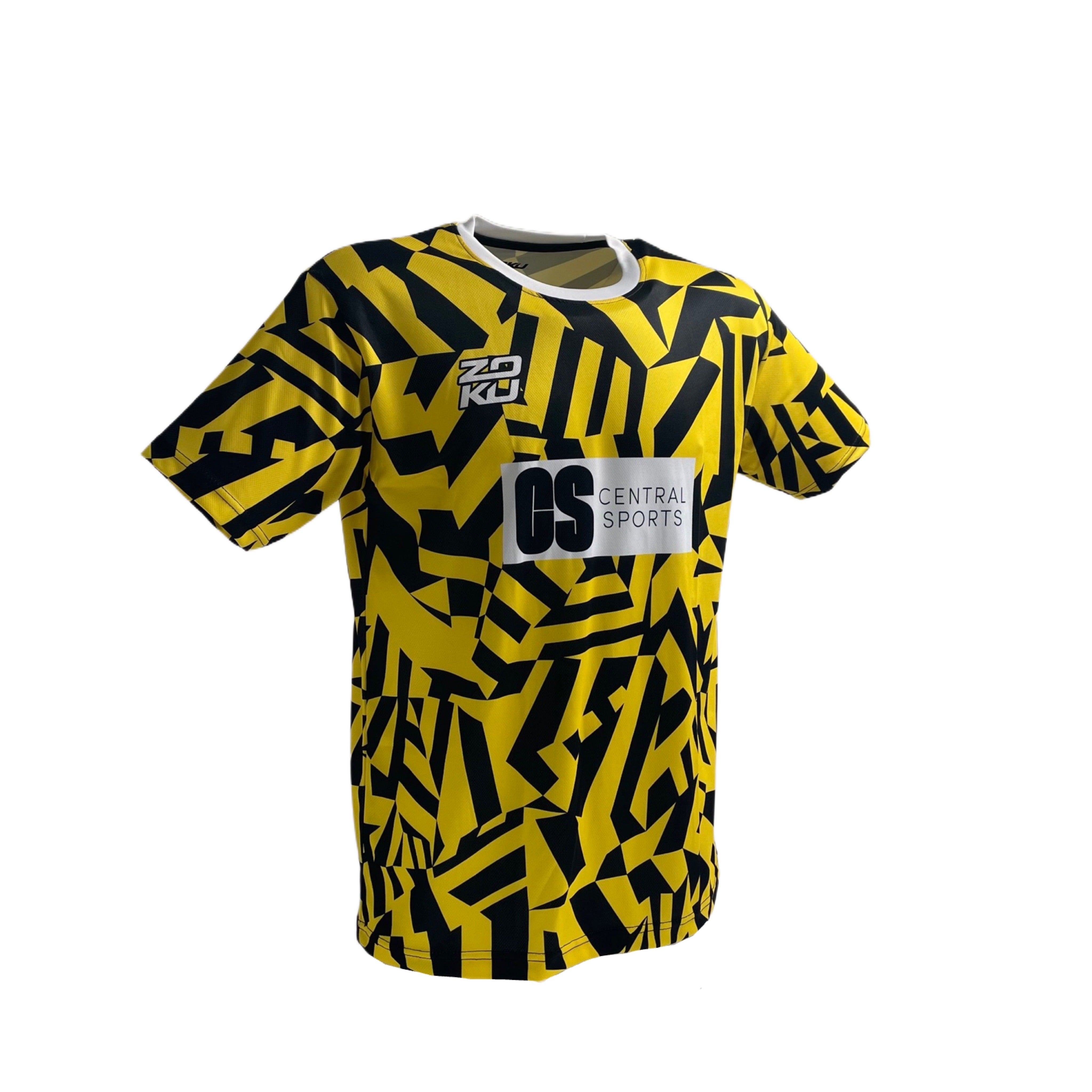 Zoku x Central Sports Shatter Crew Neck T-Shirt Unisex Clearance Zoku