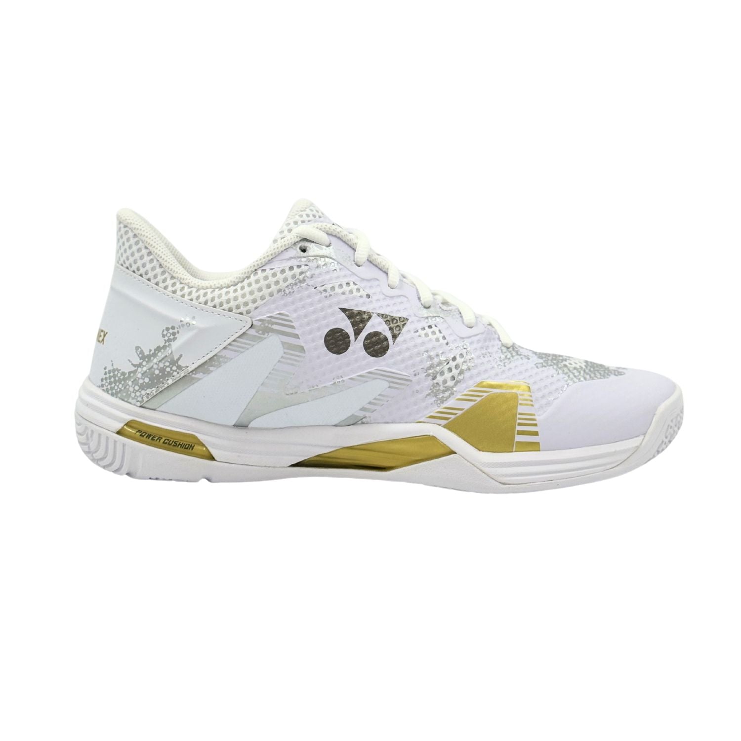 Yonex Power Cushion Eclipsion Z3 Badminton Shoe Men - White/Gold Badminton Shoes Yonex