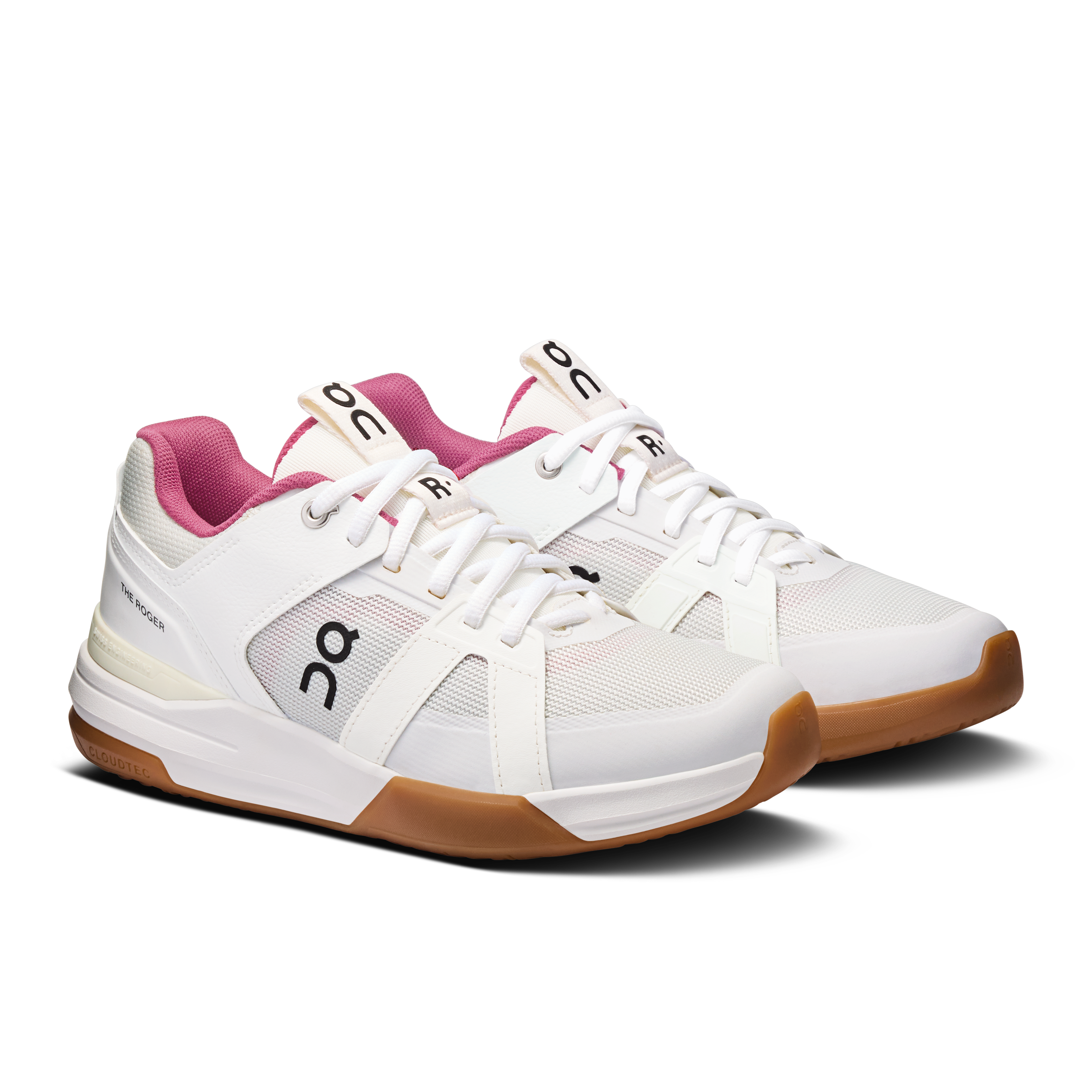 On Running The Roger Clubhouse Pro Tennis Shoe Women - White/Pink