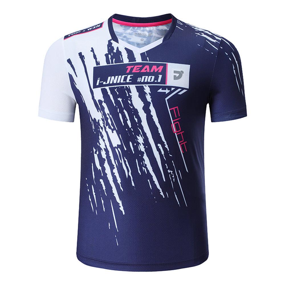 Jnice JT-053-BL Tournament T-Shirt Men - Blue Blue Clothing JNICE