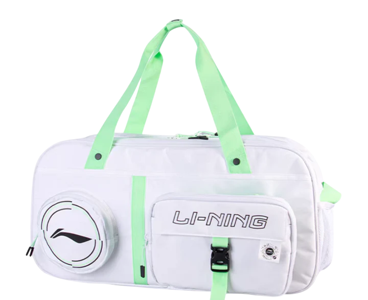 Li-Ning ABDU319 Badminton Racket Bag - White Luggage Li-Ning