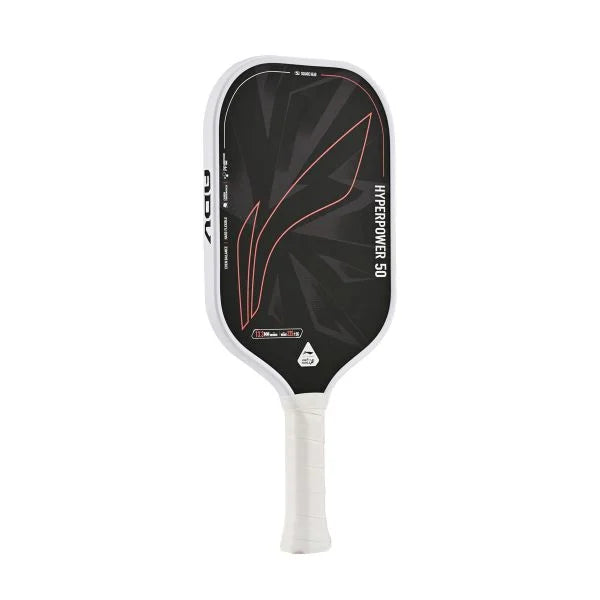 Li-Ning HyperPower 50 Pickleball Paddle - Black/White