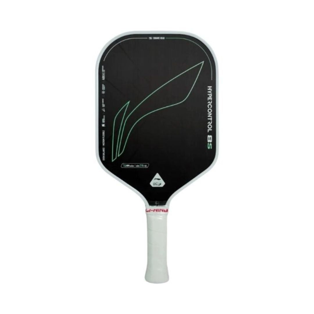 Li-Ning HyperControl 8S Pickleball Paddle, Black/White