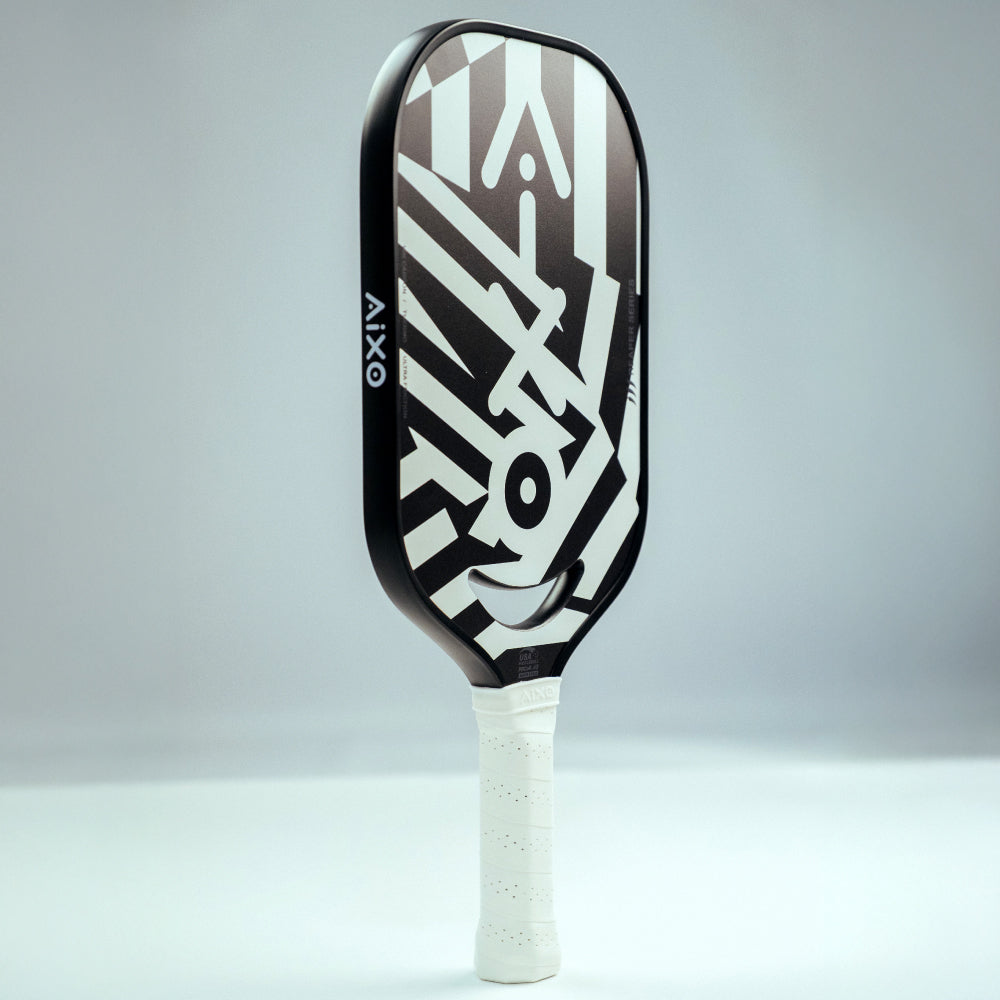 Aixo P14C Reaper Series Chaos Camo 18K Raw Carbon Pickleball Padel Pickleball Paddle Aixo