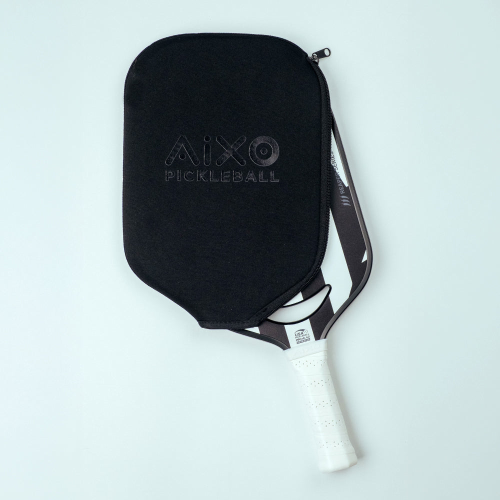 Aixo P14C Reaper Series Chaos Camo 18K Raw Carbon Pickleball Padel Pickleball Paddle Aixo