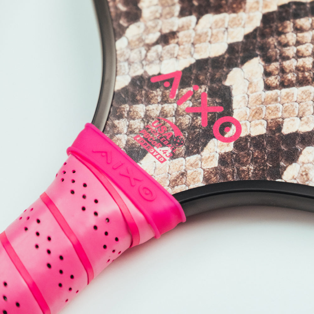 Aixo P11A Scorpion Series Glam Slam 3K Raw Carbon Pickleball Paddle Pickleball Paddle Aixo