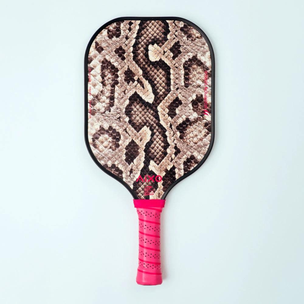 Aixo P11A Scorpion Series Glam Slam 3K Raw Carbon Pickleball Paddle Pickleball Paddle Aixo