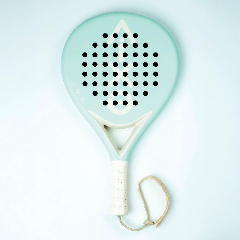 Aixo Pastel de Mint Ghost Padel Racket - Full Carbon - RL-B09 Padel Aixo