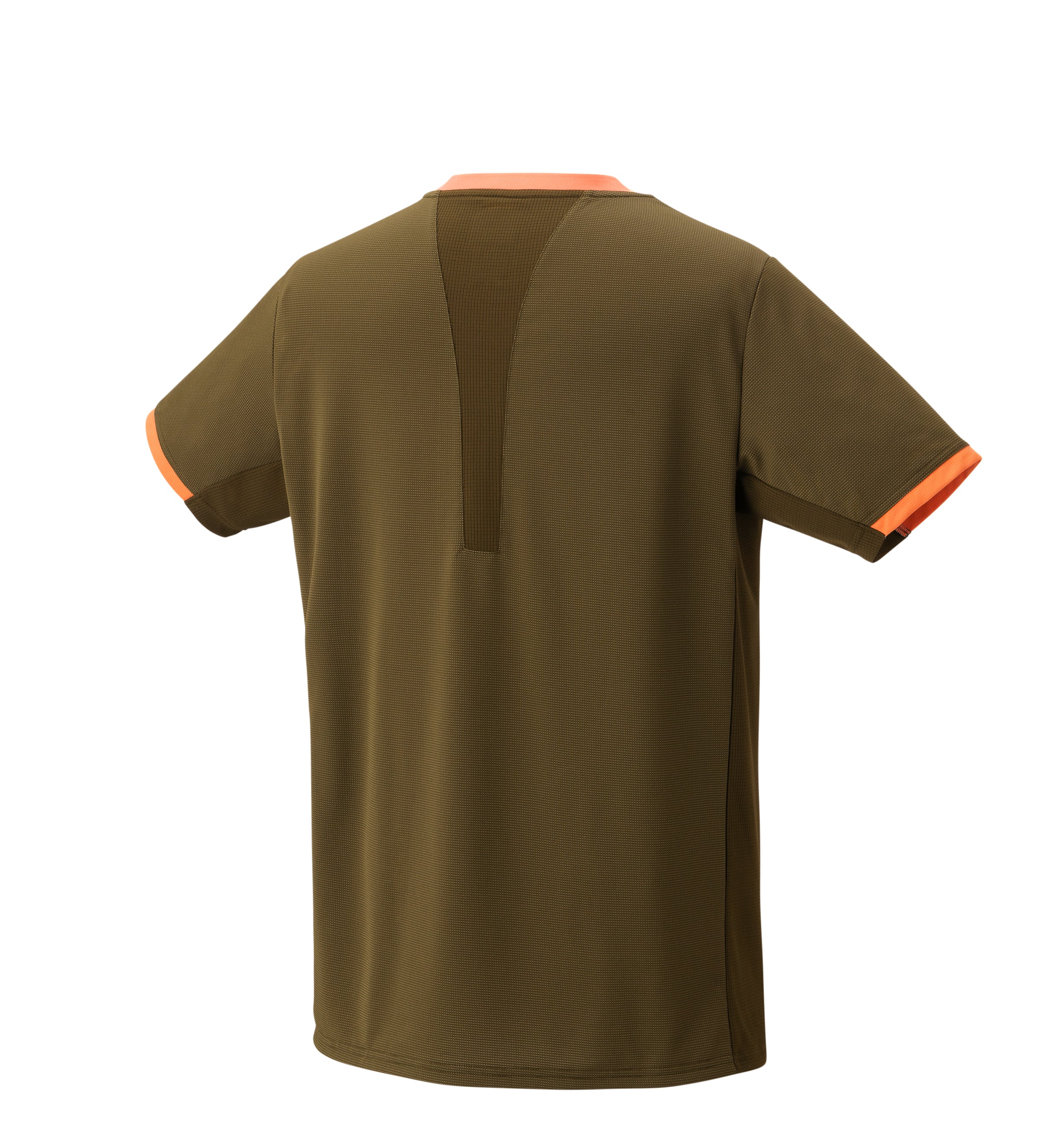 Yonex US Open 2025 Crew Neck Shirt Men - Brown Clothing Yonex