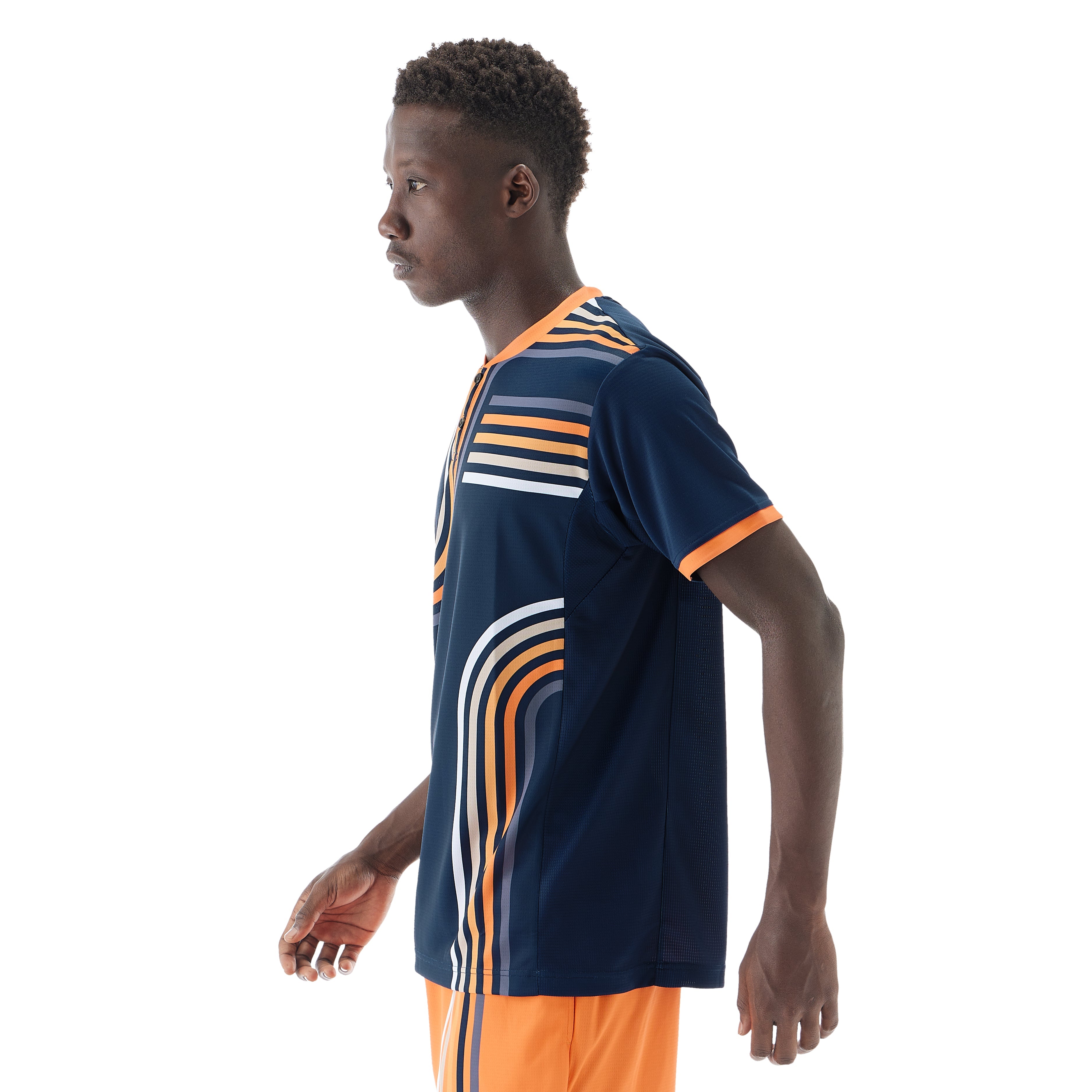 Yonex Crew Neck T-Shirt 10639EX Men - Navy Clothing Yonex