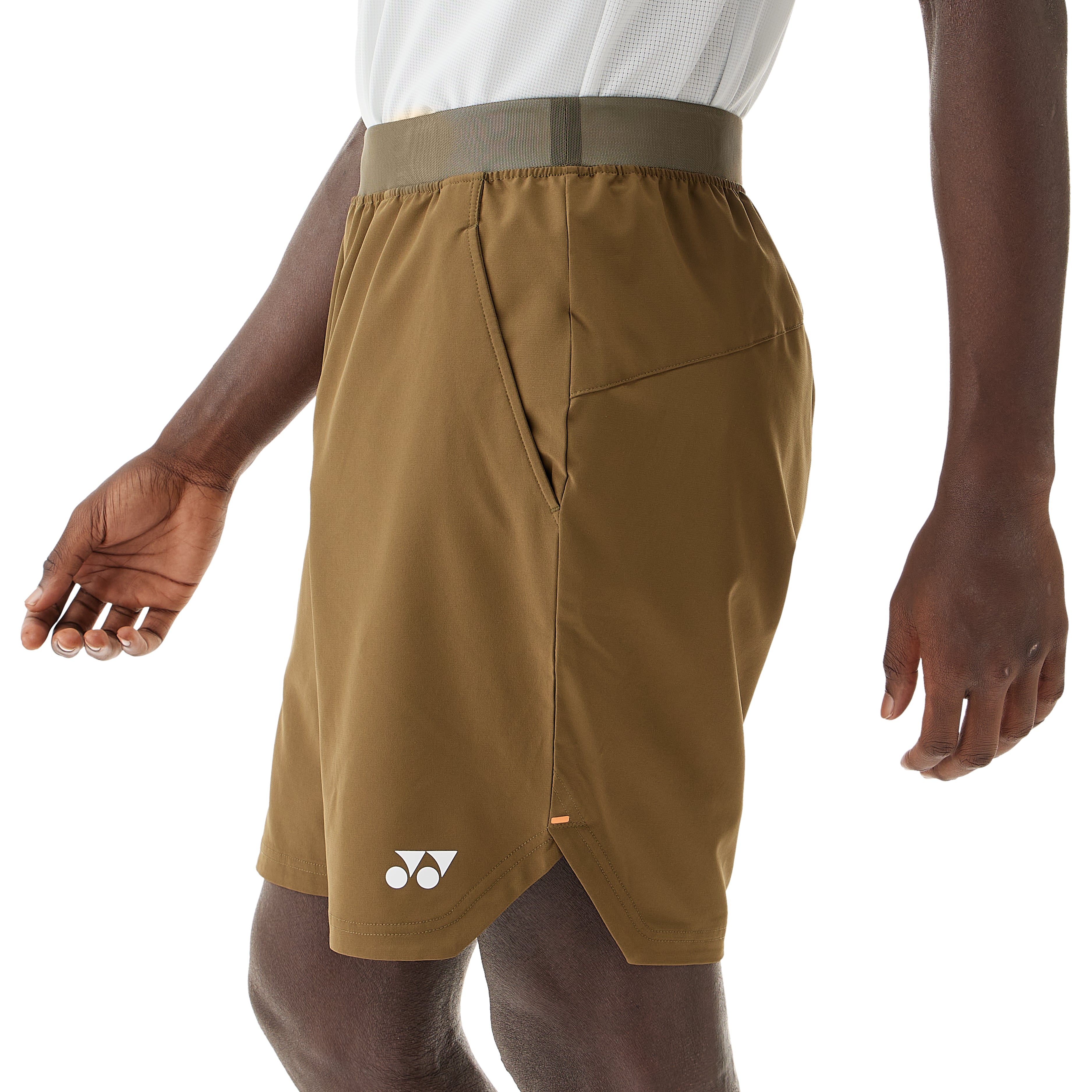 Yonex US Open 2025 Shorts Men - Brown Clothing Yonex