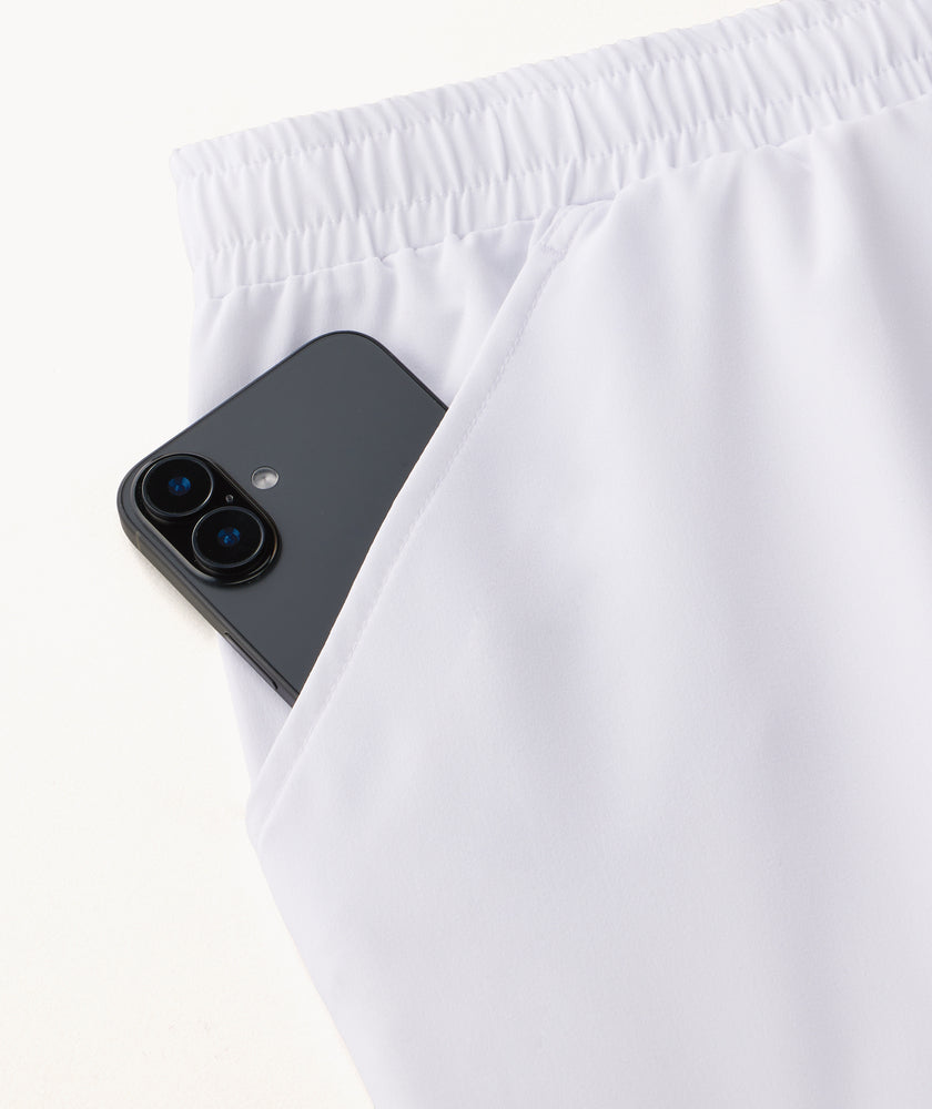 Yonex 15236YX Shorts Wimbledon 2026 Unisex - White Clothing Yonex