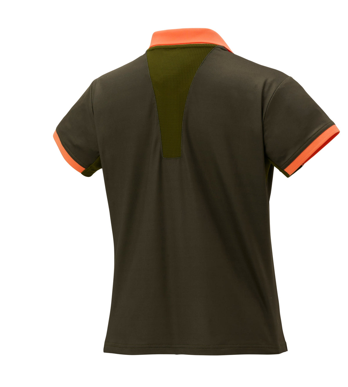 Yonex US Open 2025 Crew Neck Shirt Women, Brown, back view