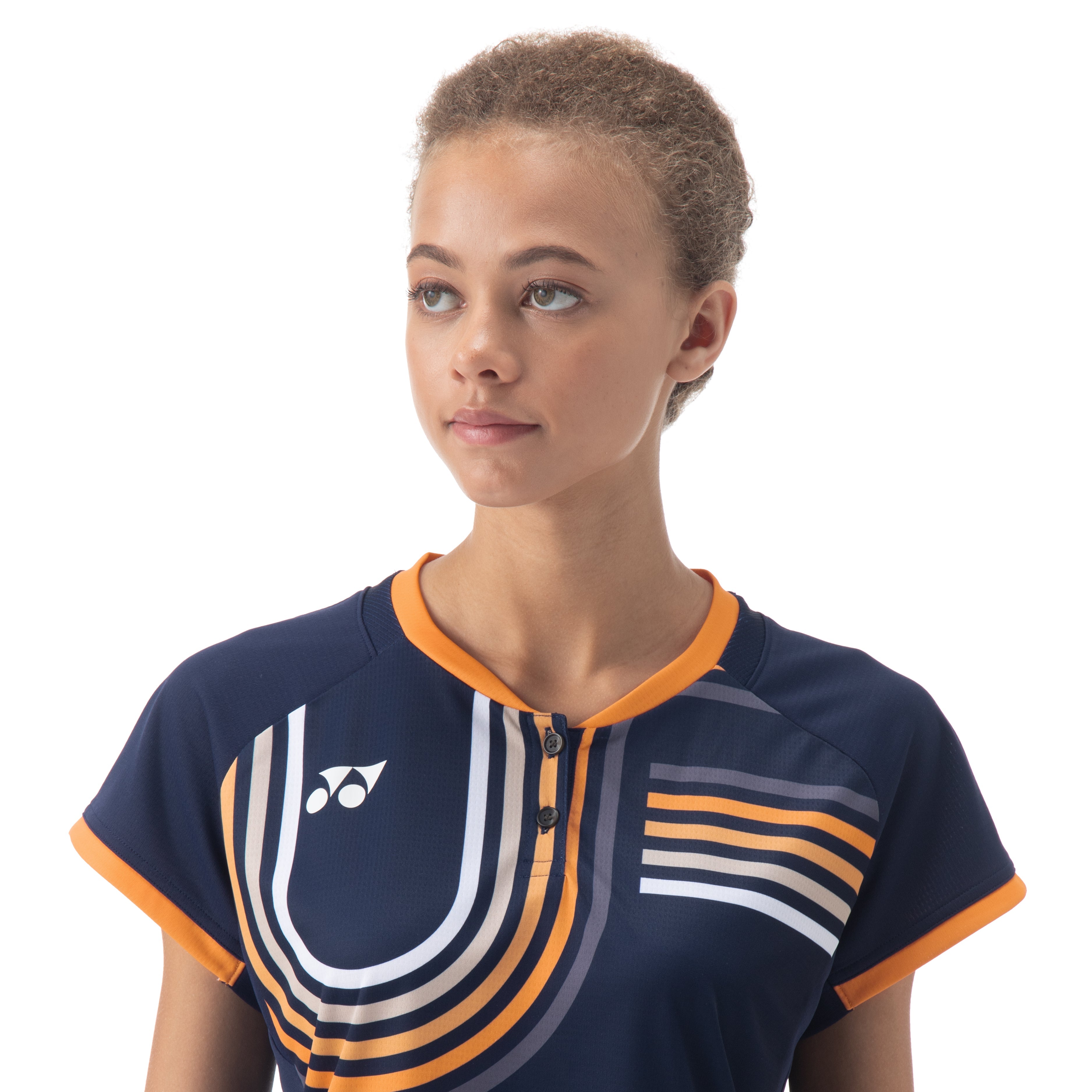 Yonex Crew Neck T-Shirt 20854EX Women - Navy Clothing Yonex