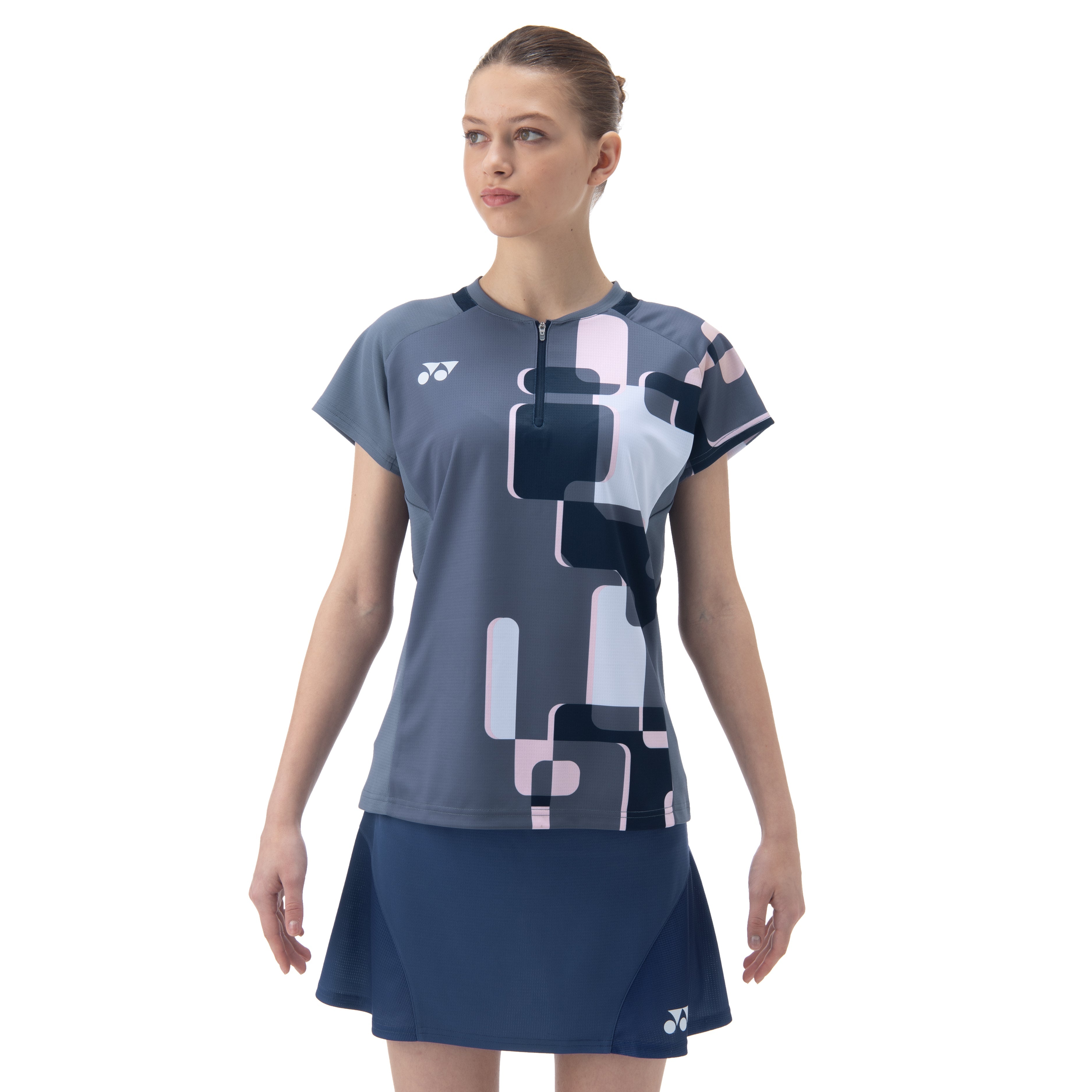 Yonex Crew Neck T-Shirt 20856EX Women - Grey
