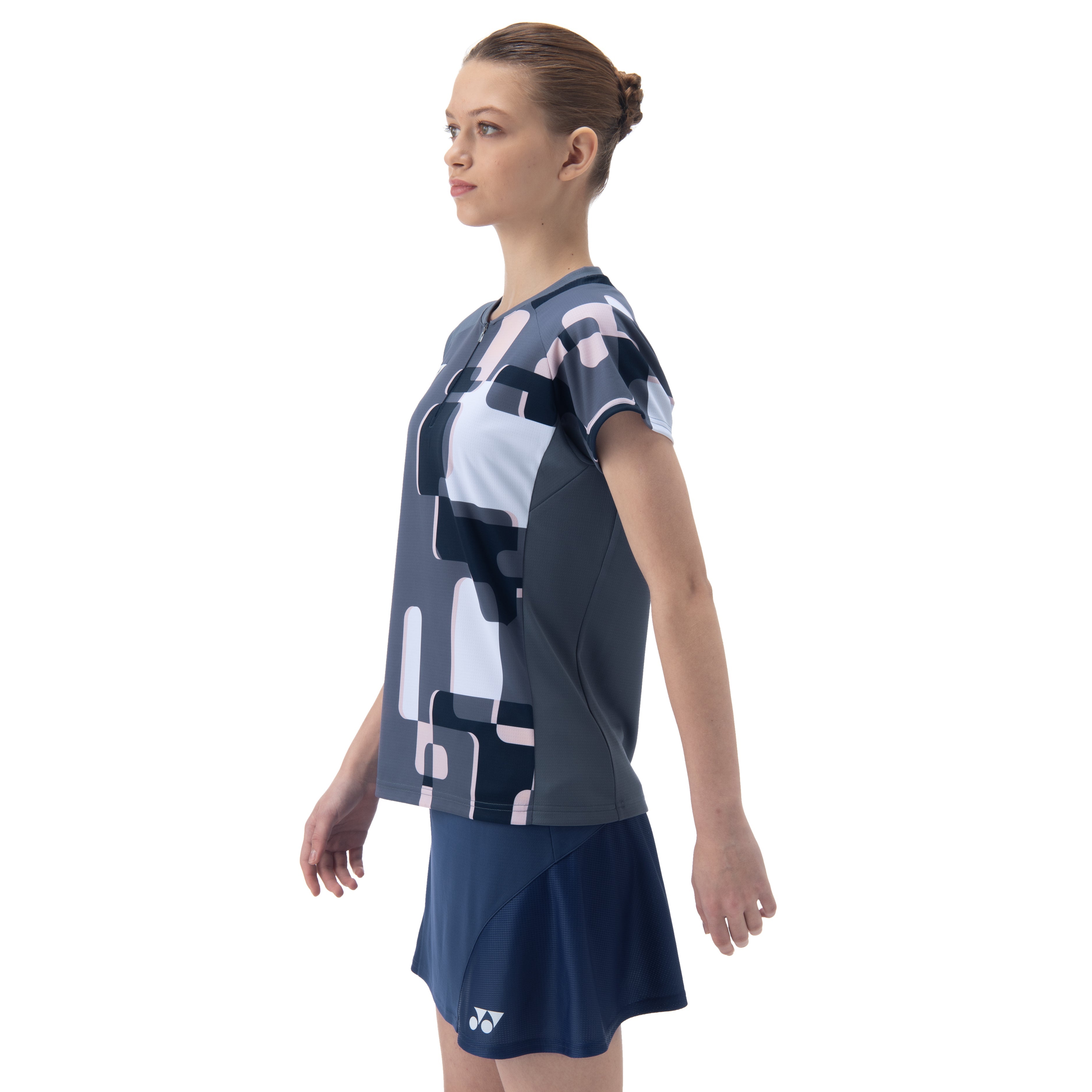 Yonex Crew Neck T-Shirt 20856EX Women - Grey