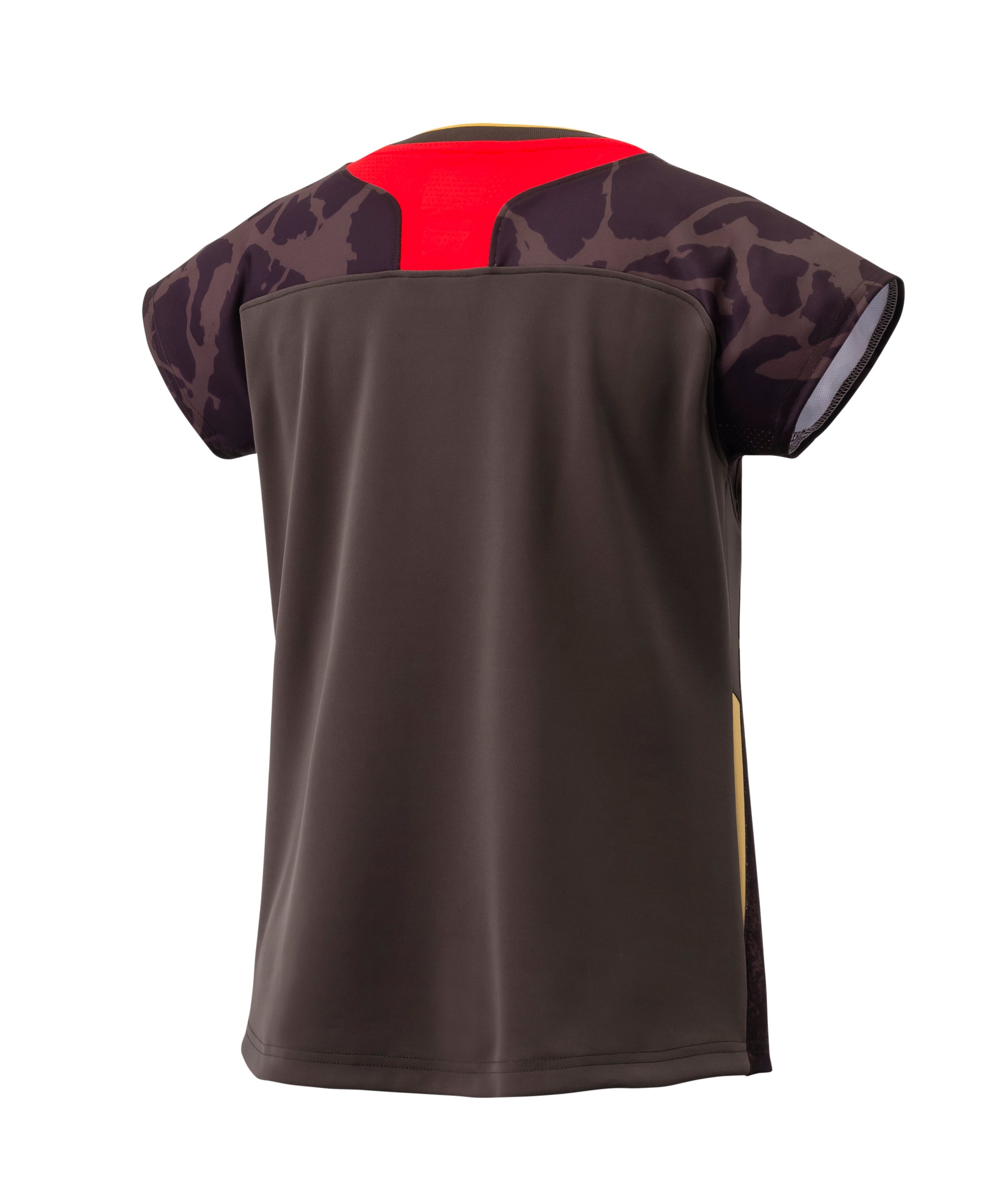 Yonex Team Japan Women Crew Neck Shirt 20962YX - Brown Clothing Yonex