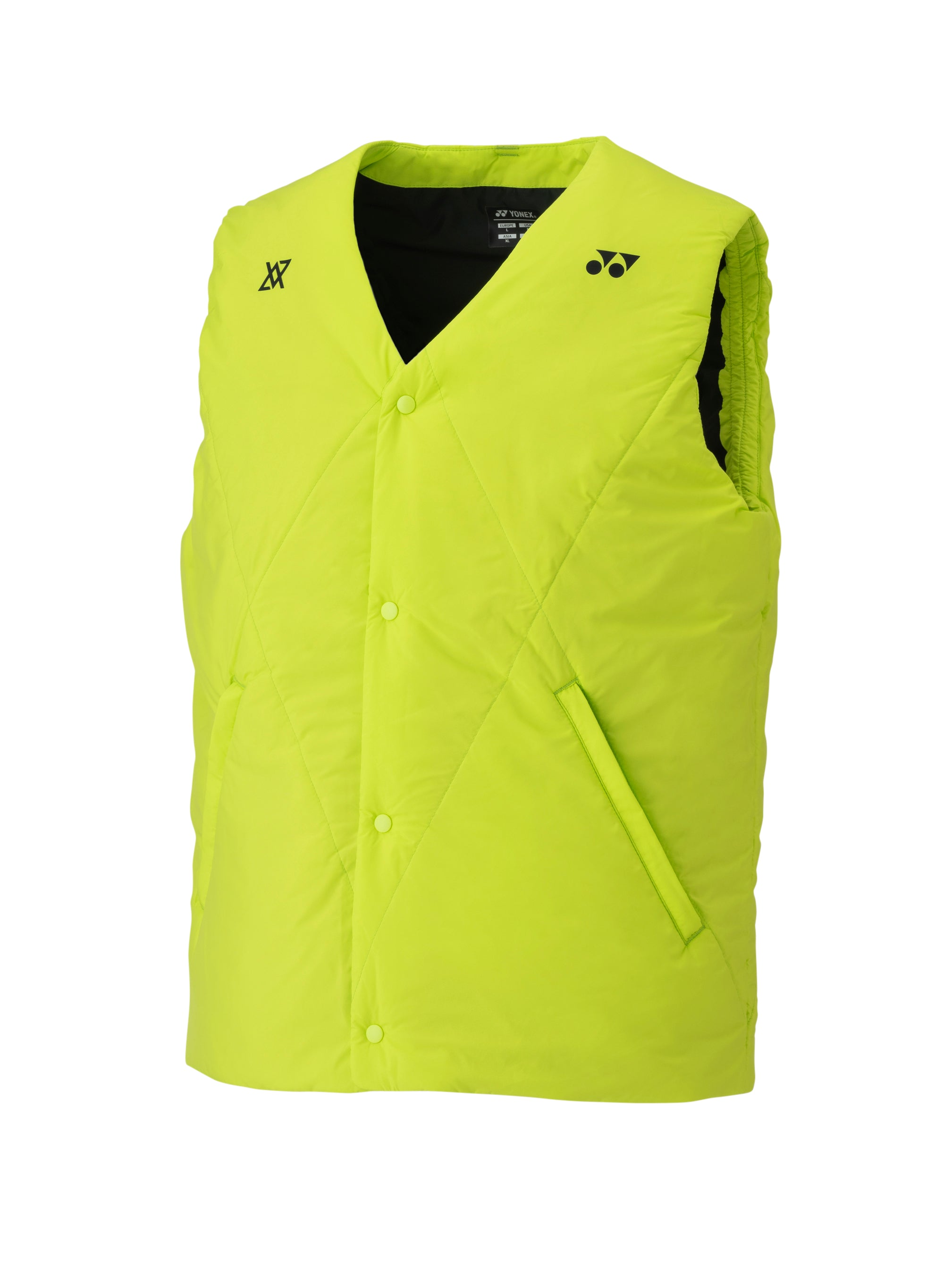 Yonex 90098EX Padded Vest Gilet Men - White - VA - Viktor Axelsen Collection Clothing Yonex
