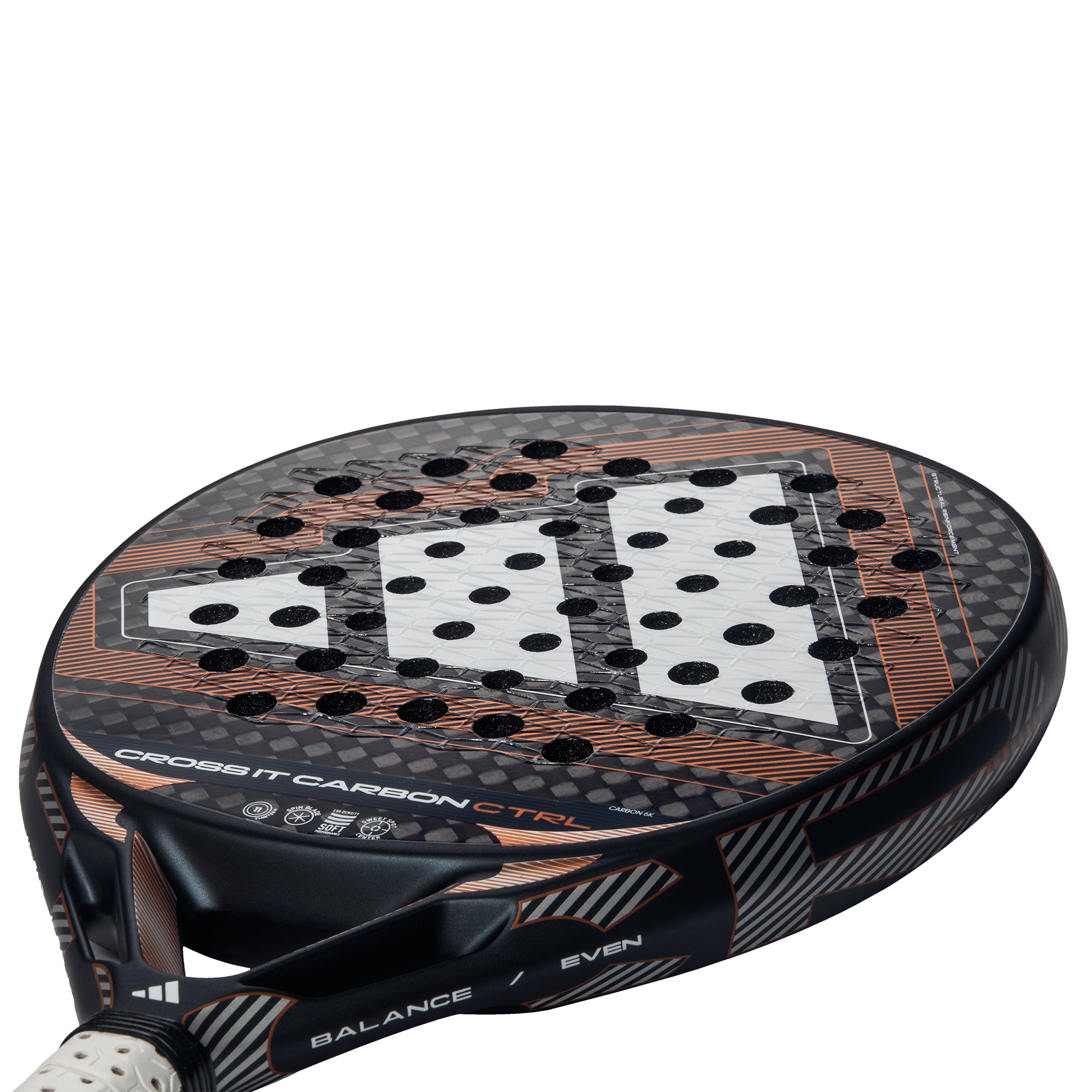 Adidas Cross It Carbon Ctrl 2026 Padel Racket - Blue/Bronze Padel Adidas
